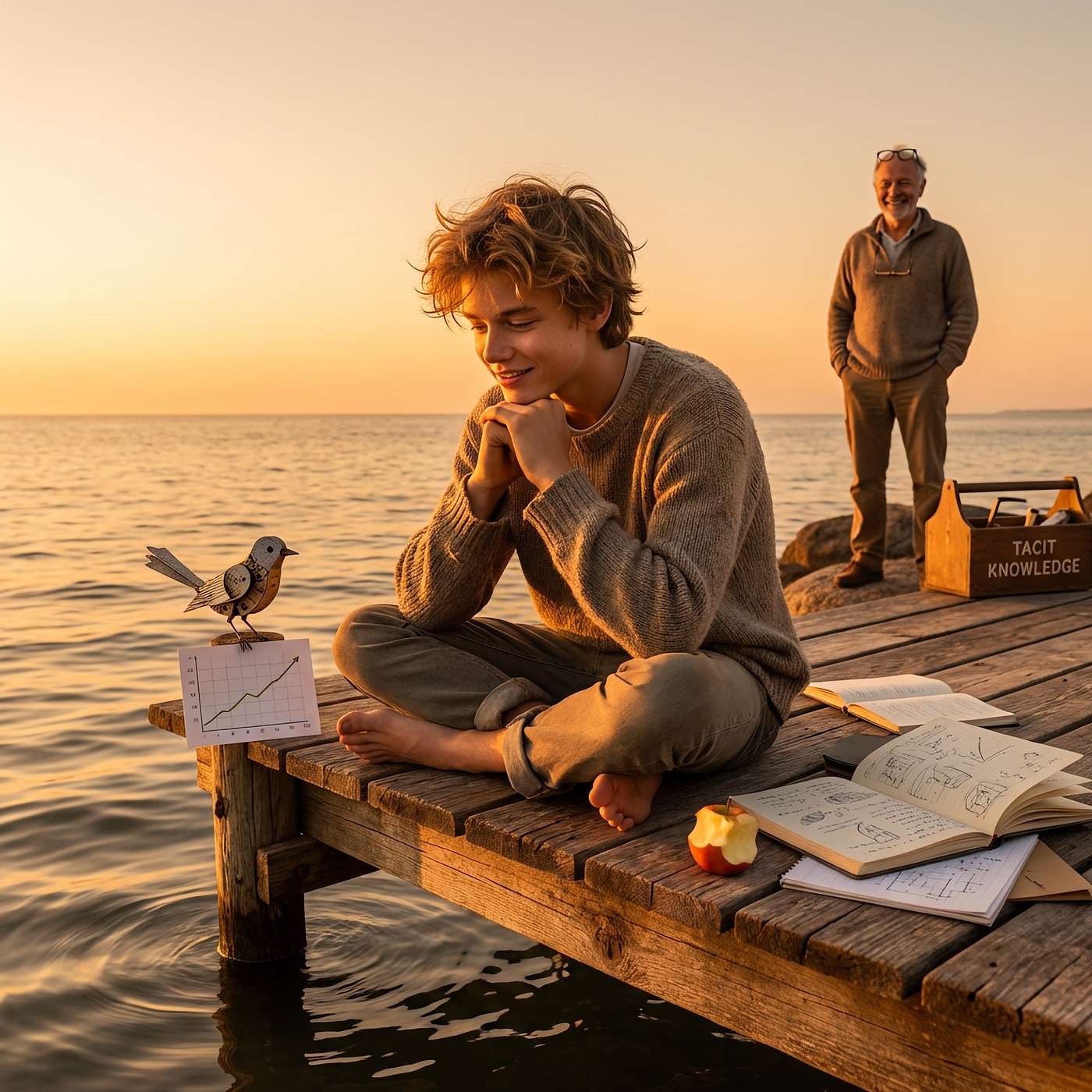 🌊 The Water Is Already at Your Knees, and what you do next might define the next century of human work