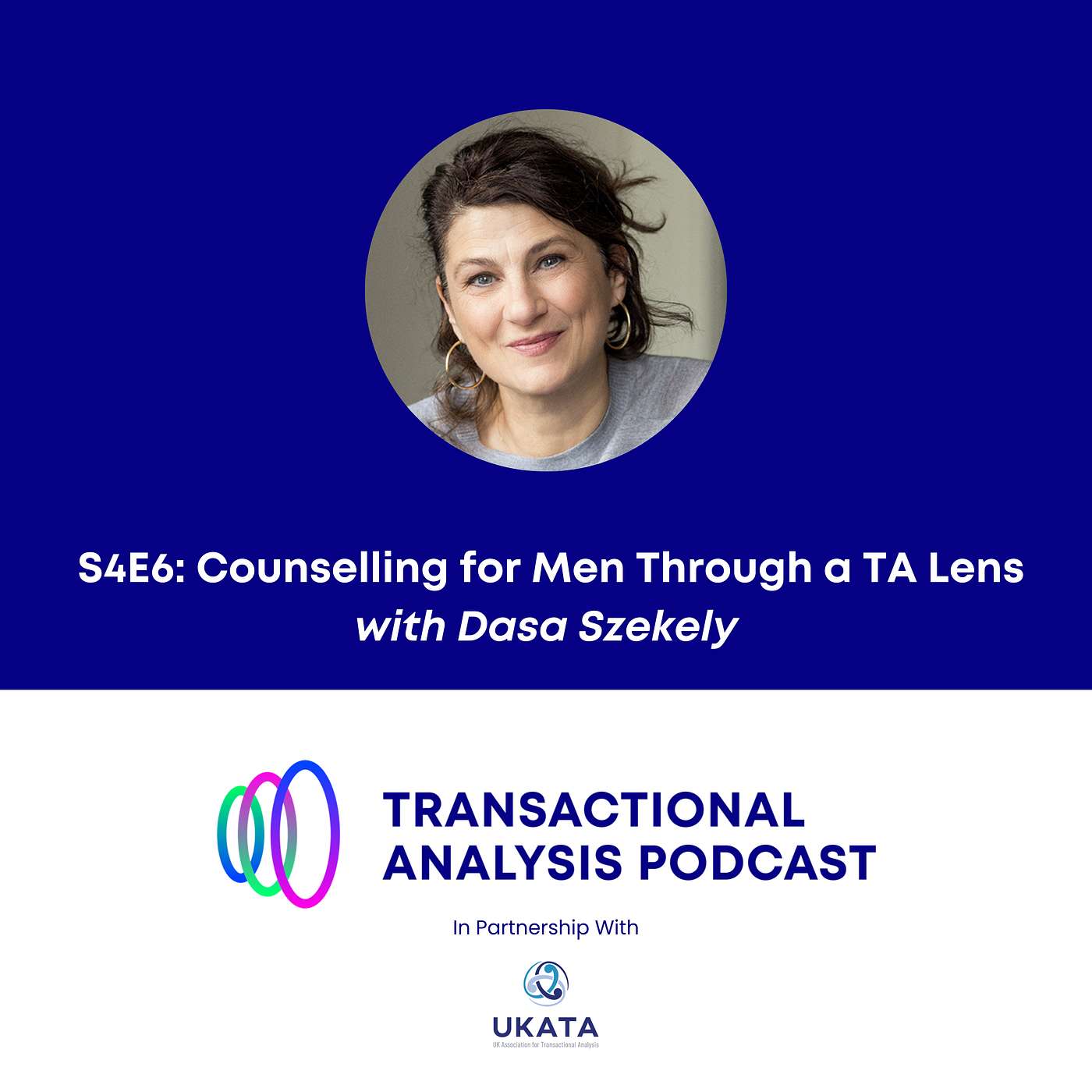 S4E6: Counselling for Men Through a TA Lens with Dasa Szekely S4E6: Counselling for Men Through a TA Lens with Dasa Szekely