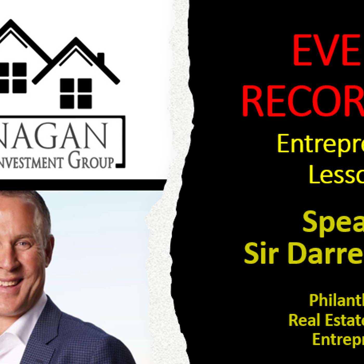 April 2025 OREIG Event recording with Sir Darren Jacklin: Unlock Hidden Opportunities in Real Estate episode artwork