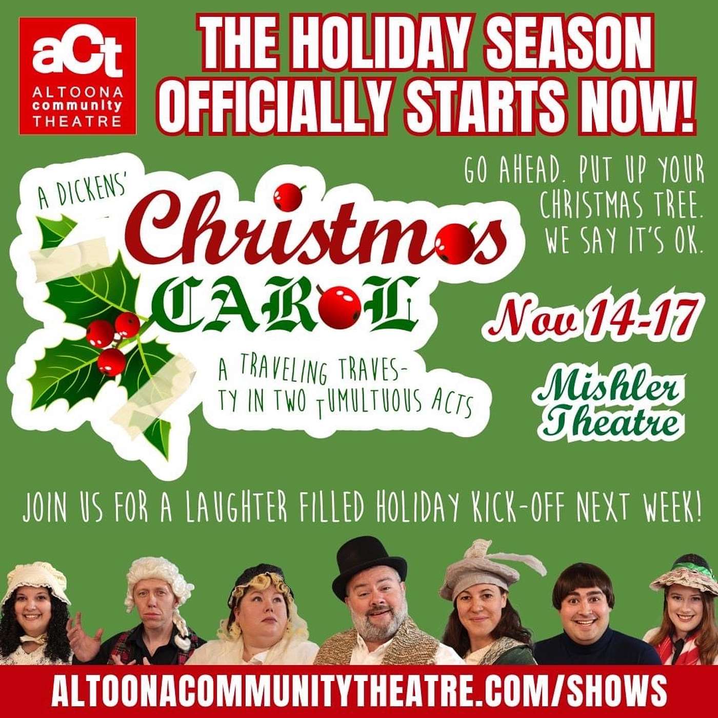 A Dickens’ Christmas Carol At The Mishler Theatere This Week! episode artwork