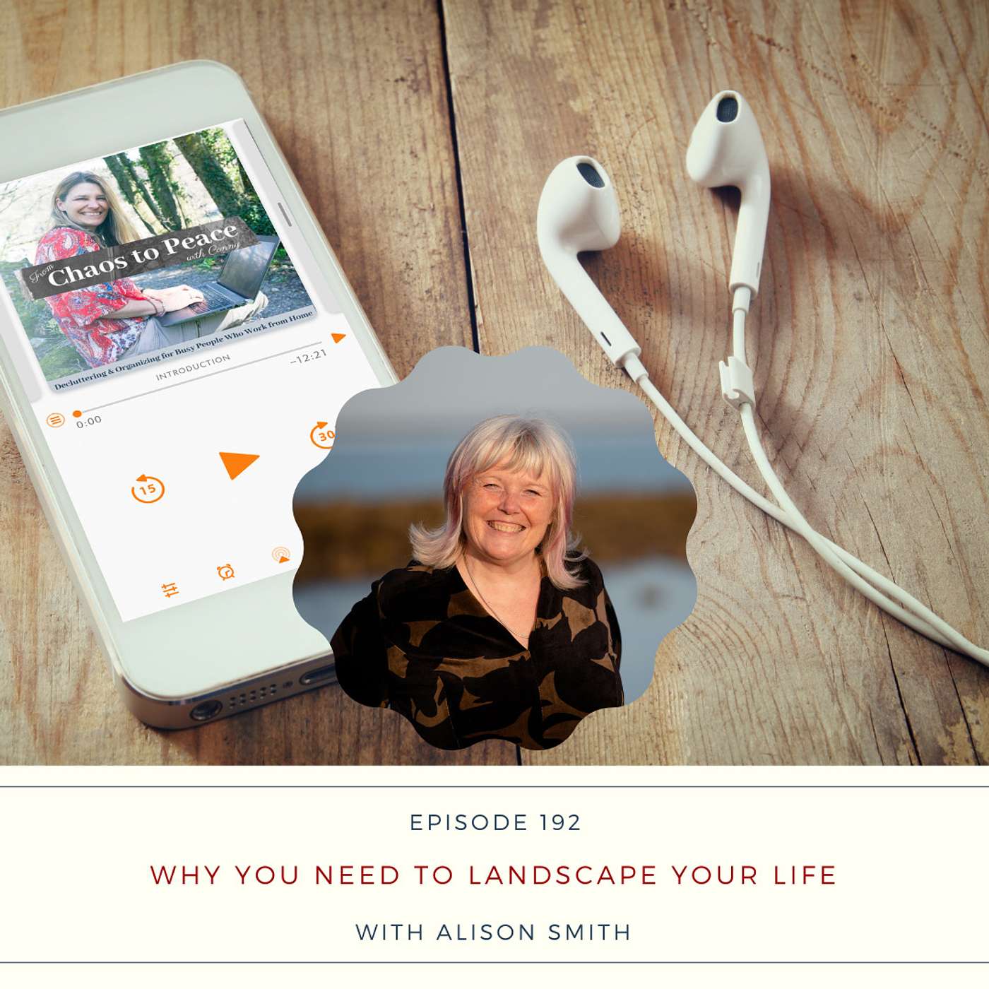 Chaos to Peace with Conny: clearing the clutter and getting organized in your space, files and finances - with a spiritual twist