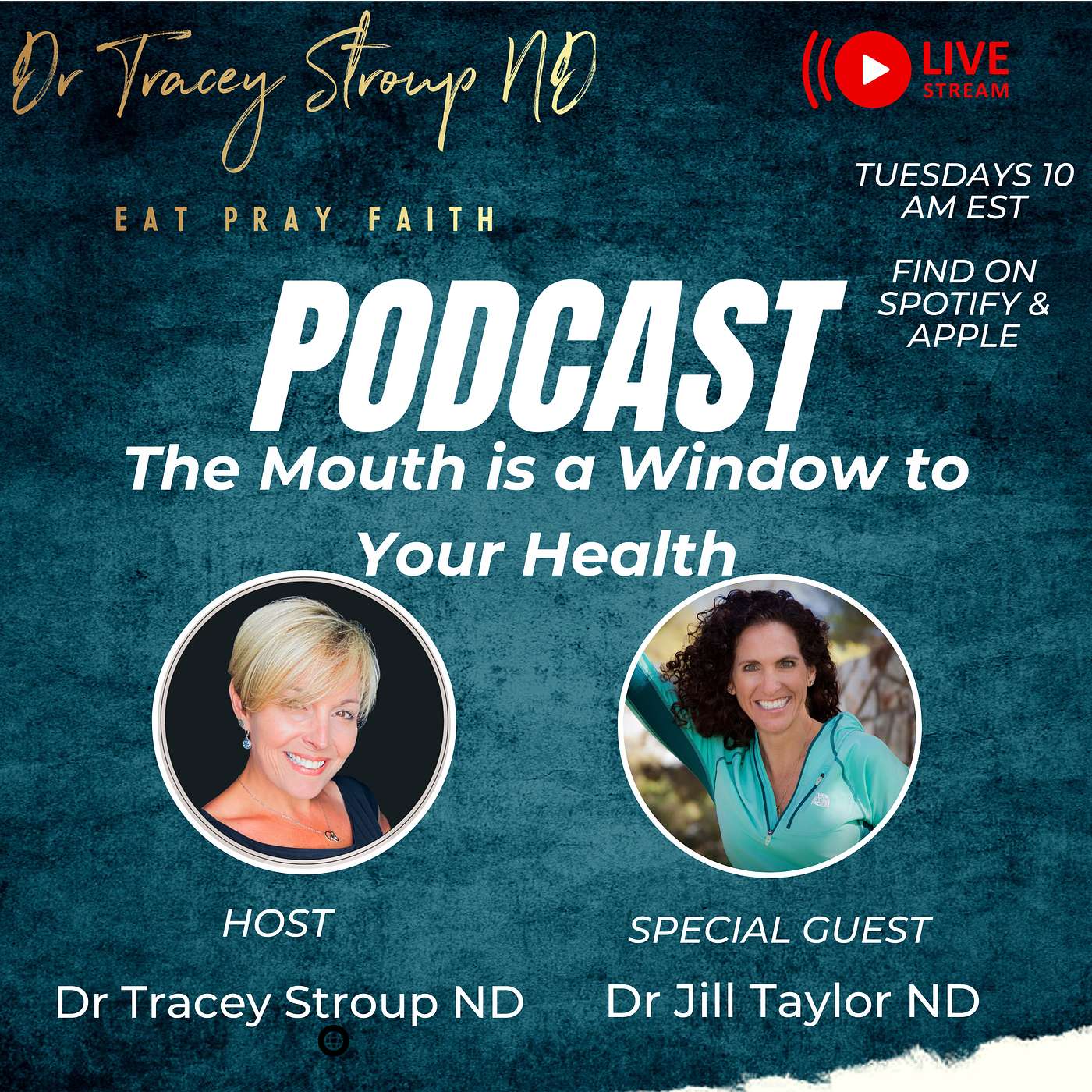 Eat Pray Faith with Tracey Stroup, ND, CNHP