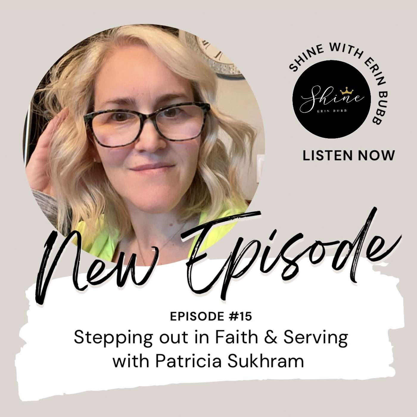 Stepping out in faith and service with Patricia
