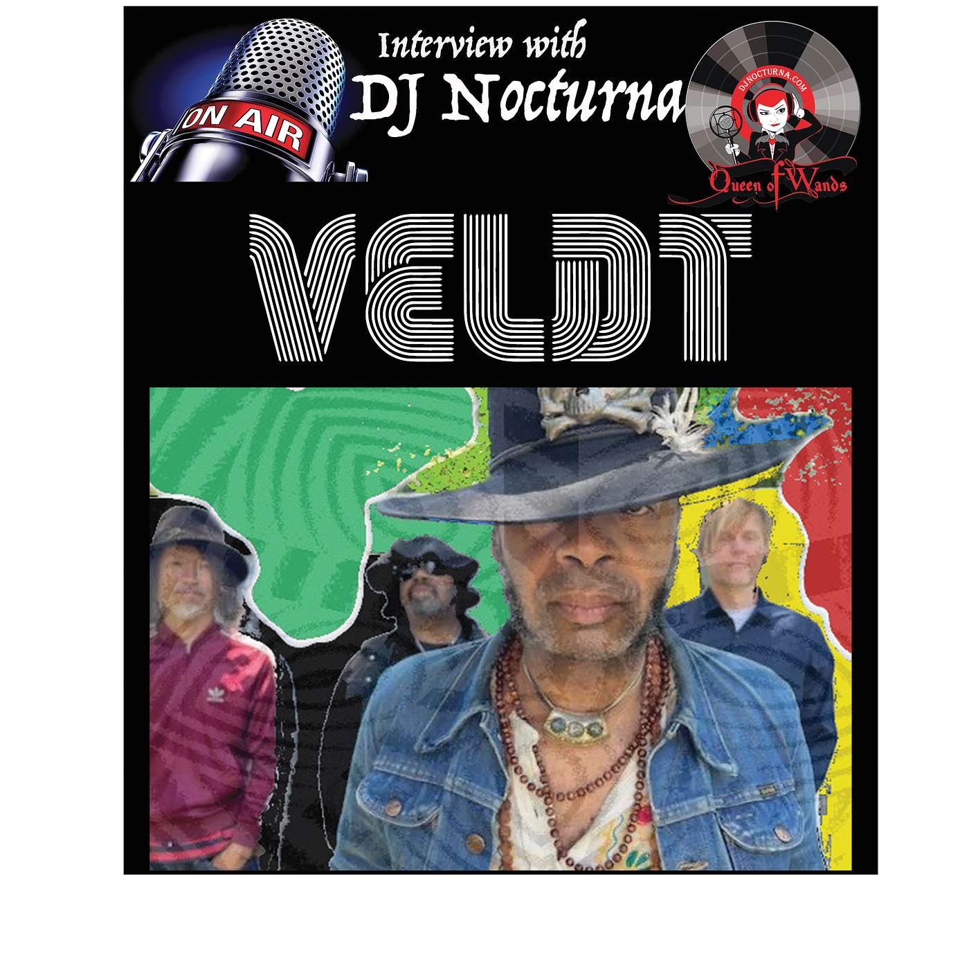 THE VELDT in collaboration with an original ROBIN GUTHRIE (THE COCTEAU TWINS ) produced album episode artwork
