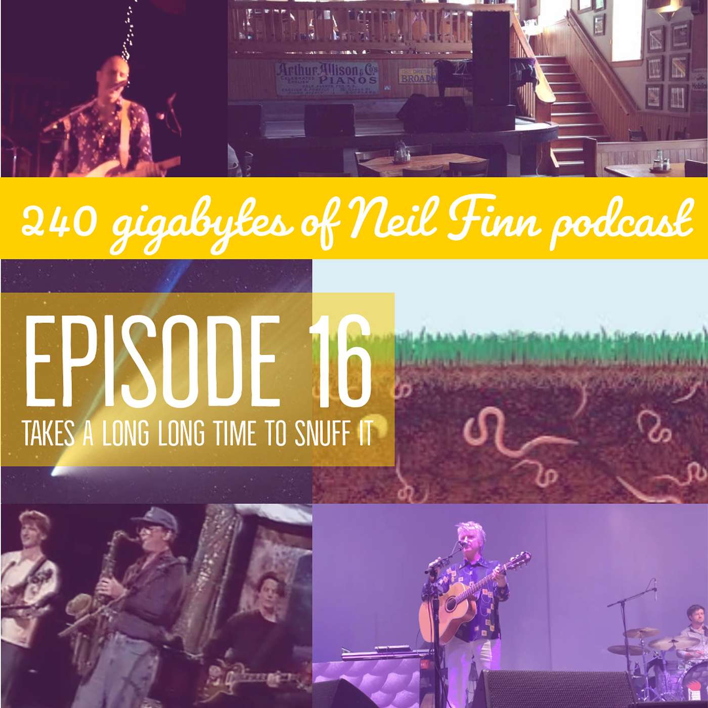 240 gigabytes of Neil Finn podcast