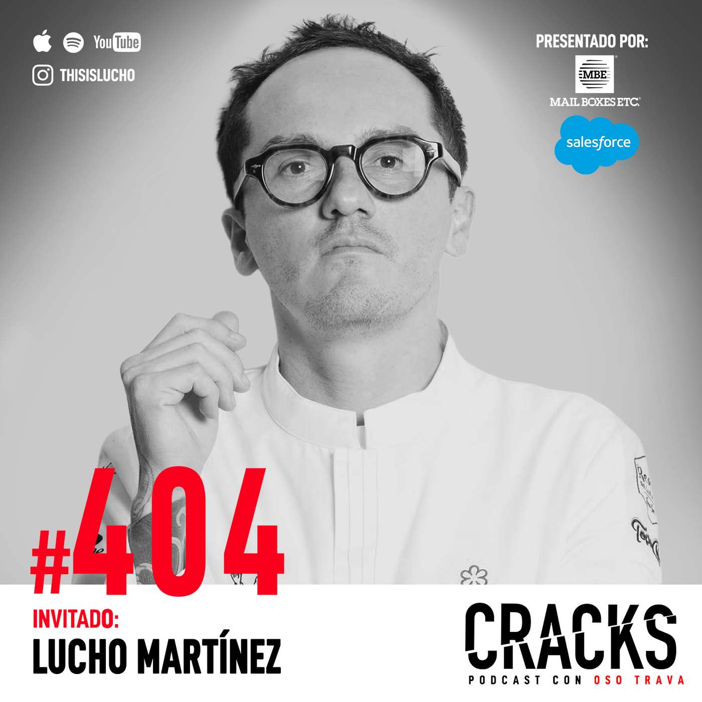 #404. Lucho Martínez - Burnout, Terapia, Creatividad y la Cocina como Refugio