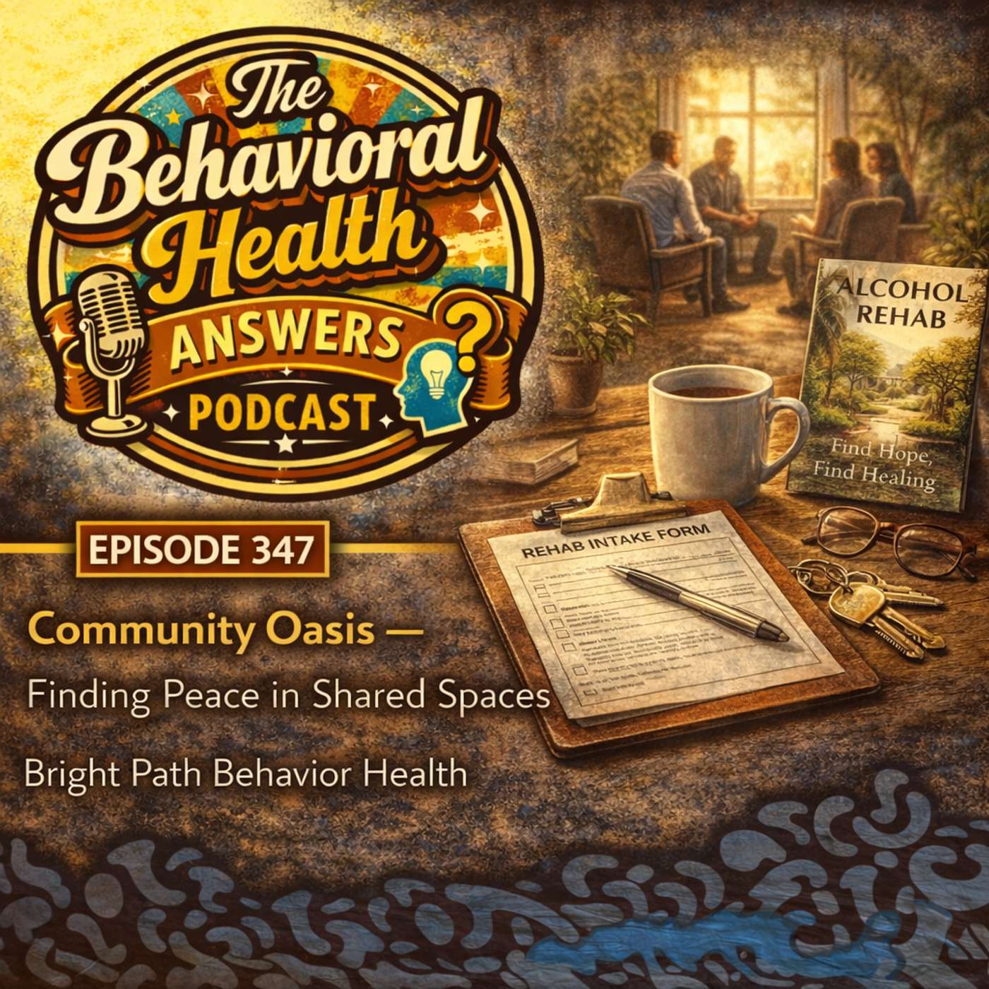 Episode 347: Community Oasis - Finding Peace in Shared Spaces | Bright Path Behavior Health episode artwork