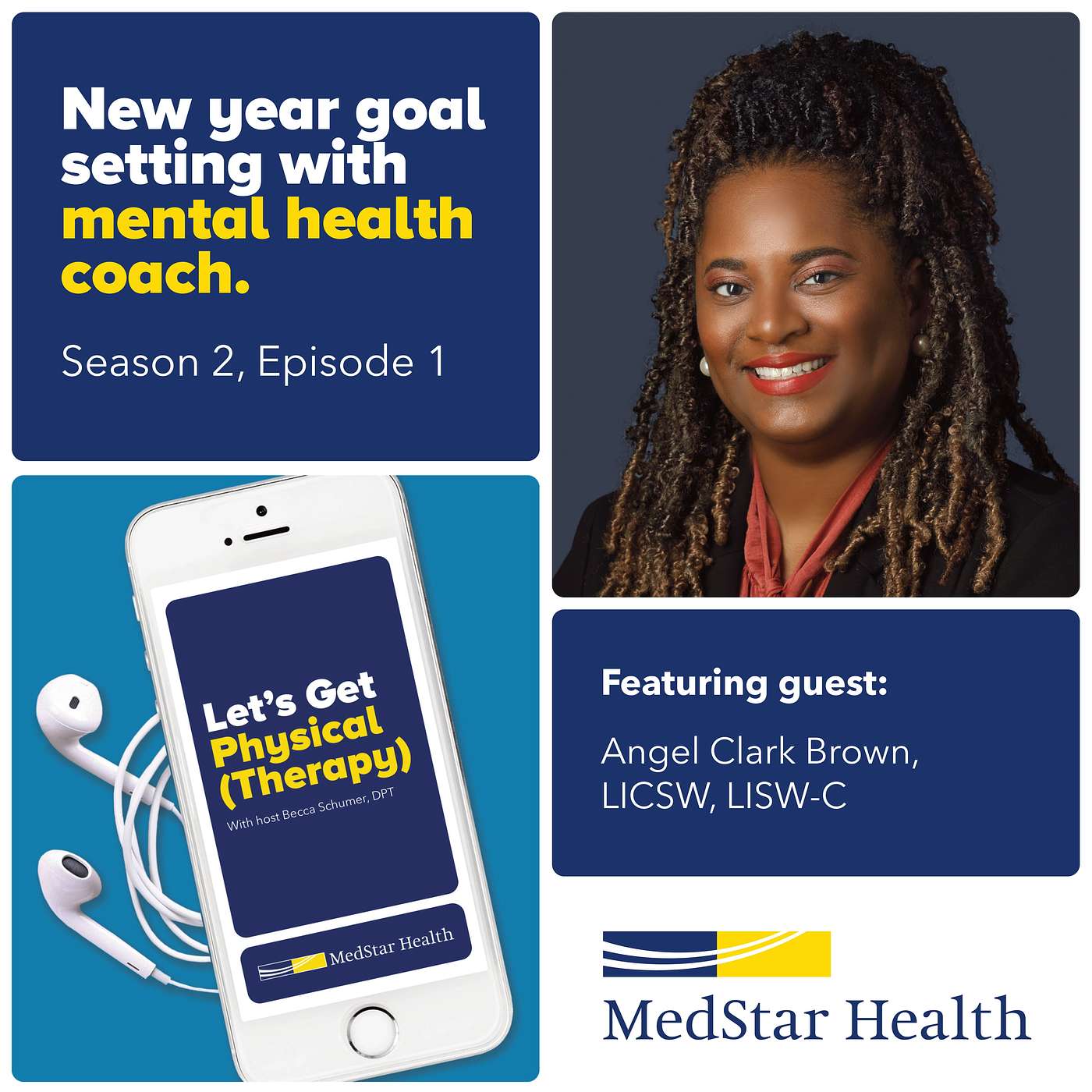 cover of episode New Year Goal Setting with Mental Health Coach Angel Clark Brown