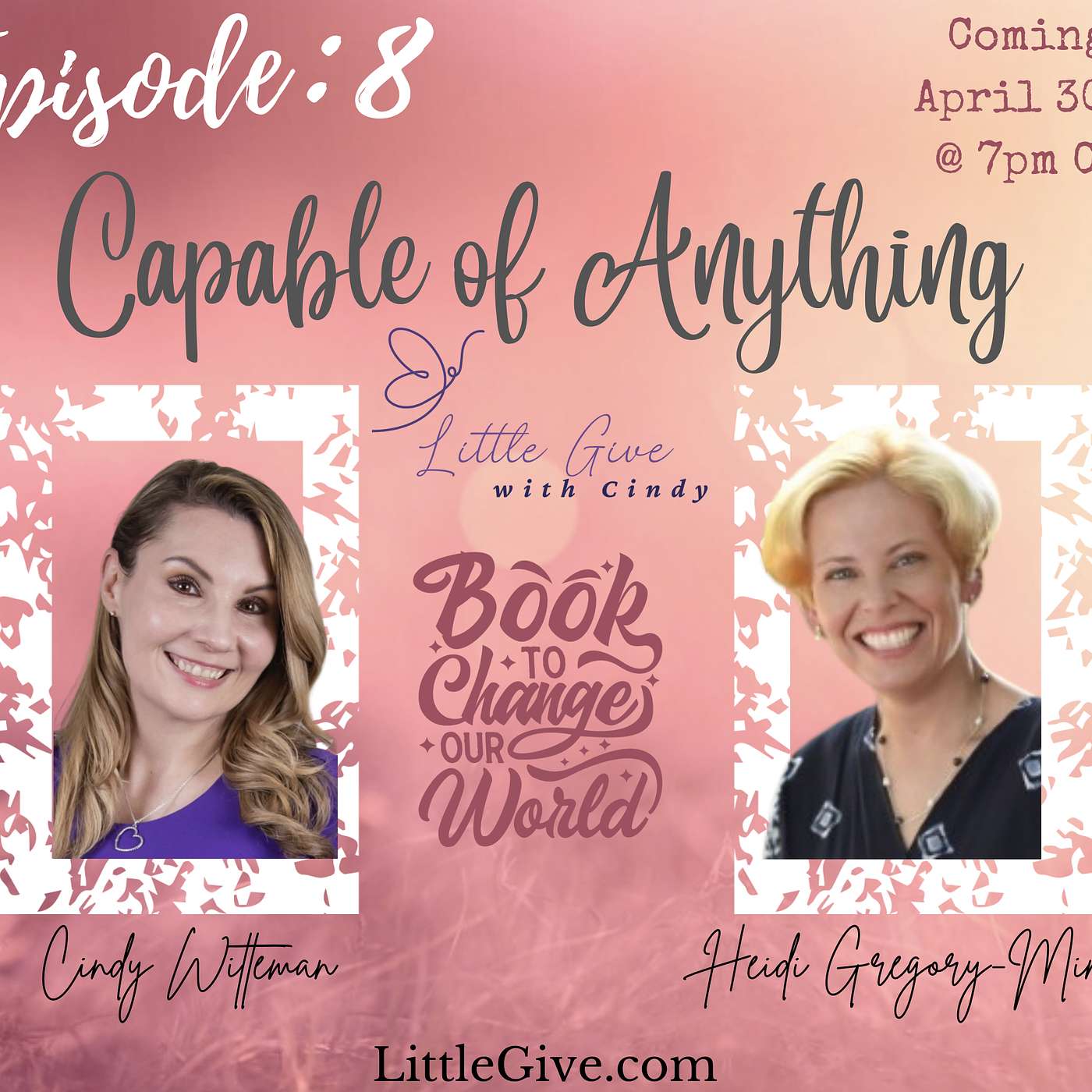 “Little Give” - Positive, Kindness, Giving, Nonprofit, Mindset, Positivity, Empowerment