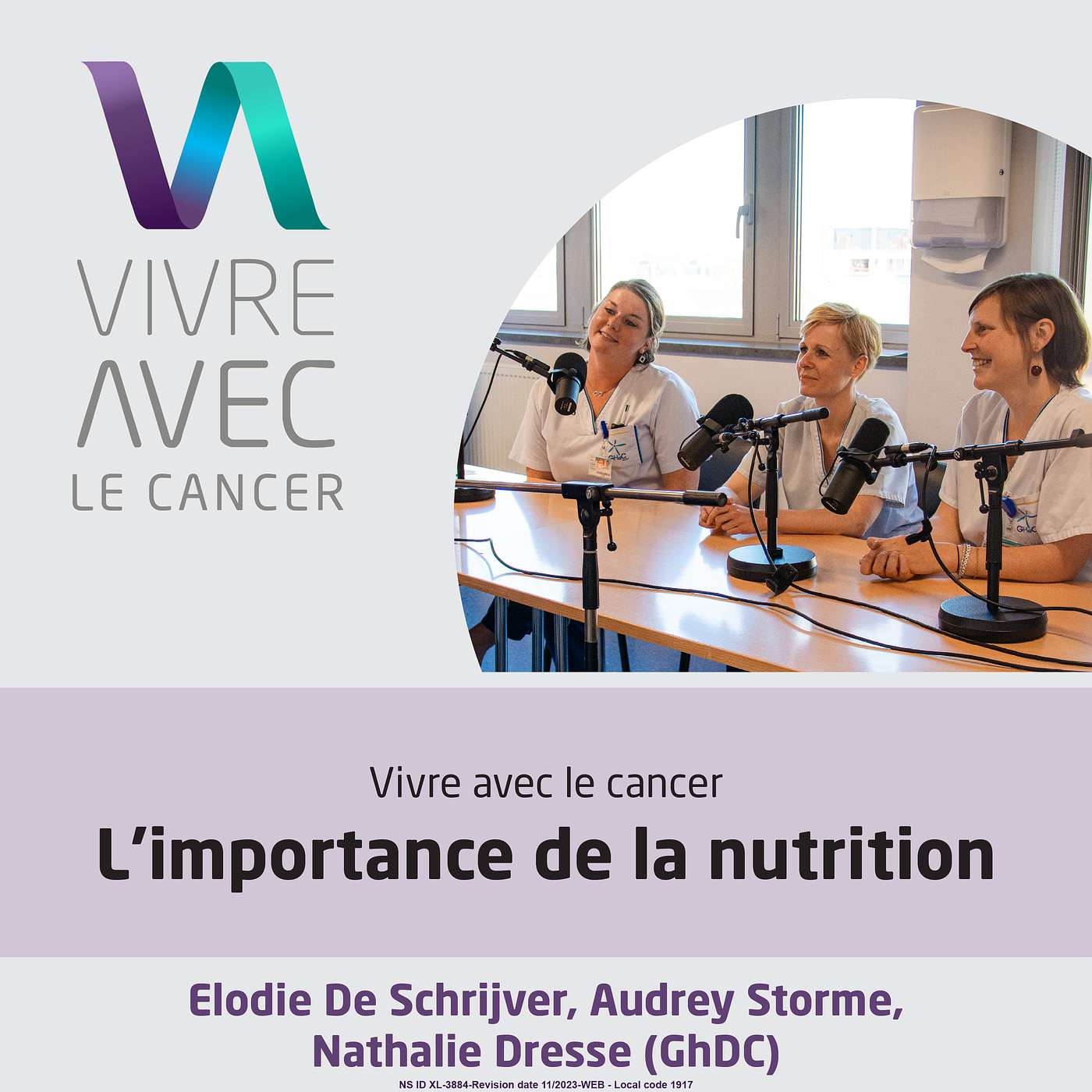 Vivre avec le cancer: L’importance de la nutrition episode artwork