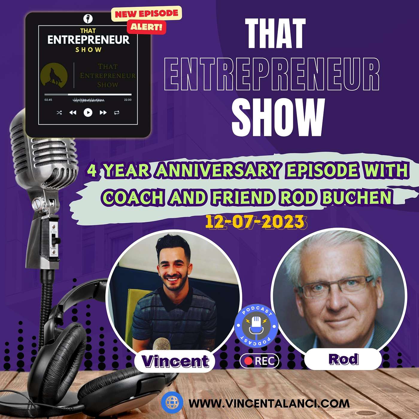 #316: Celebrating 4 Years of Weekly Shows with Rod Buchen (2/4)