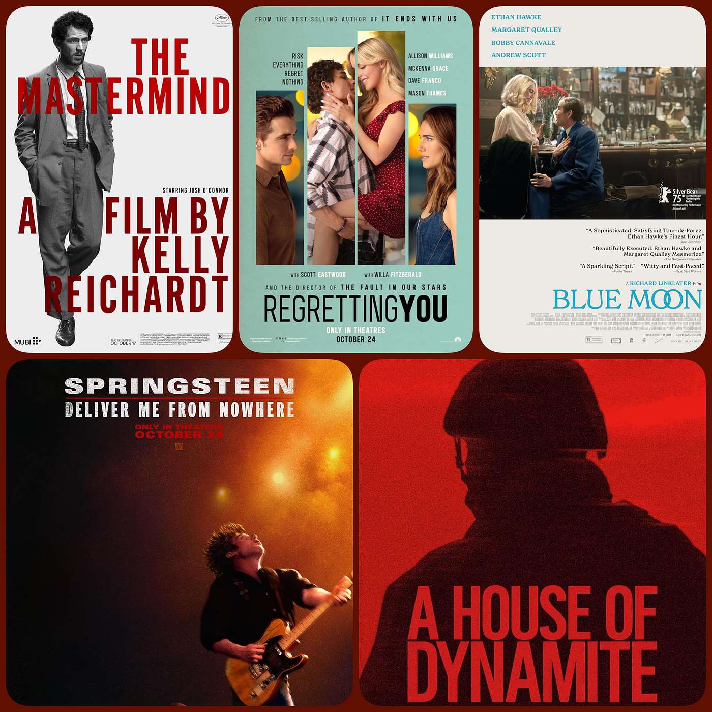 Episode 268 - Springsteen: Deliver Me From Nowhere, Regretting You, Blue Moon, The Mastermind, A House of Dynamite episode artwork