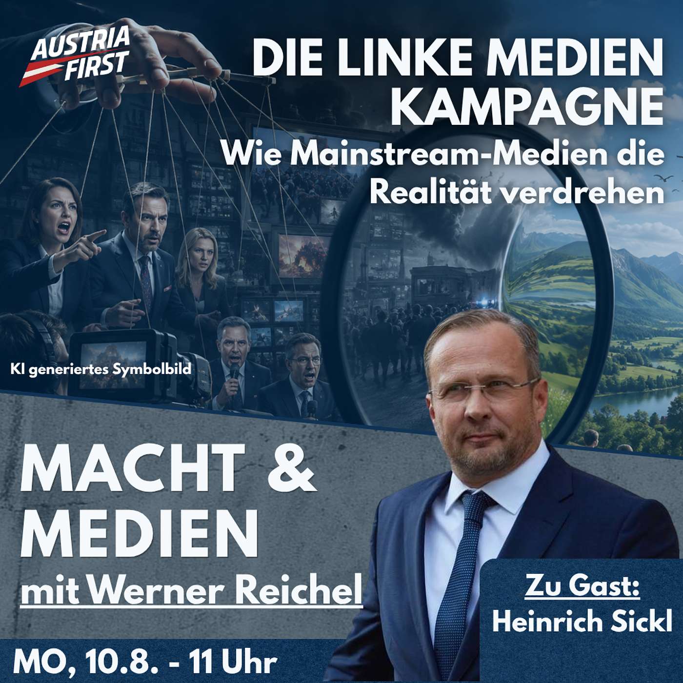 Die Standard-Kampagne und der ORF-Migrationskitsch - Macht & Medien mit Heinrich Sickl episode artwork