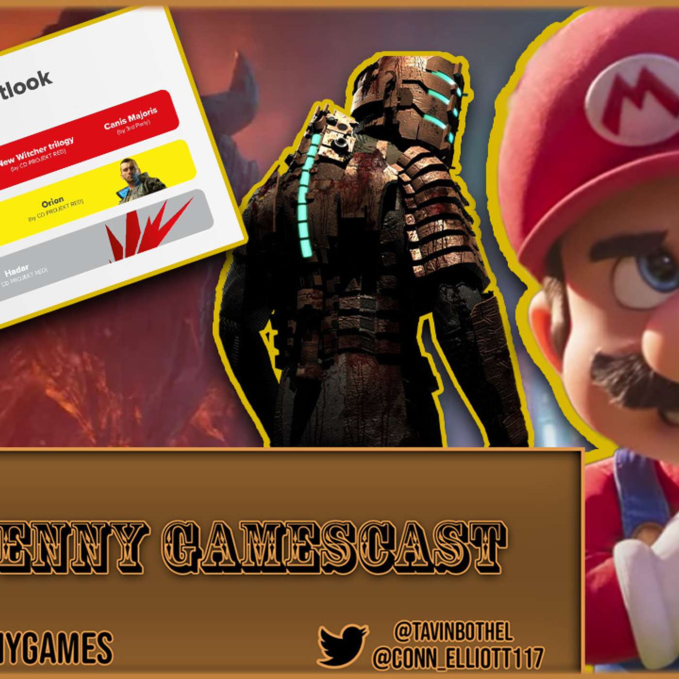 Super Mario Movie Reactions, Dead Space Remake, and CD PROJEKT News! - Two Penny Gamescast Ep. 116