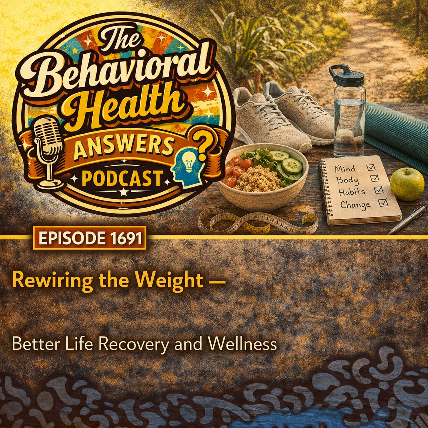 Episode 1691: Rewiring the Weight | Better Life Recovery and Wellness episode artwork