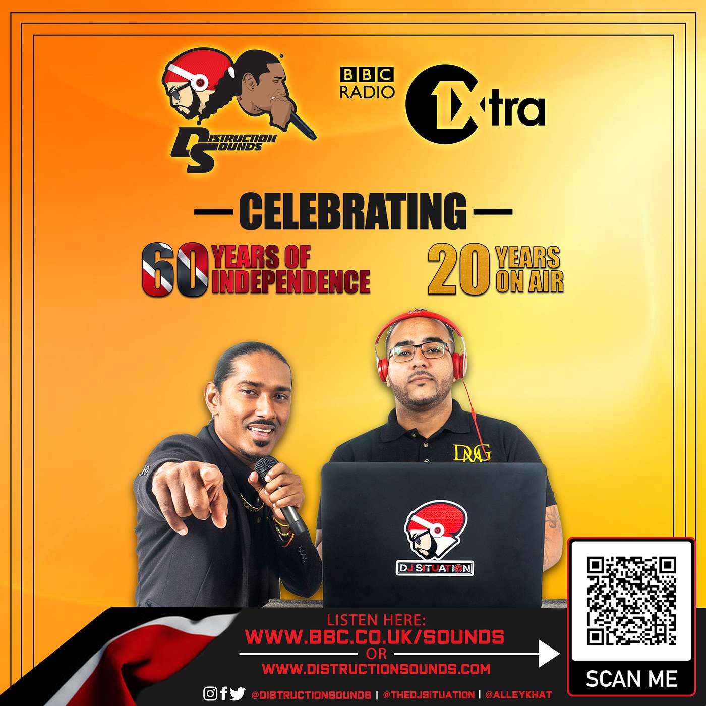 Trinidad & Tobago 60th Independence Soca Mixtape for BBC 1Xtra