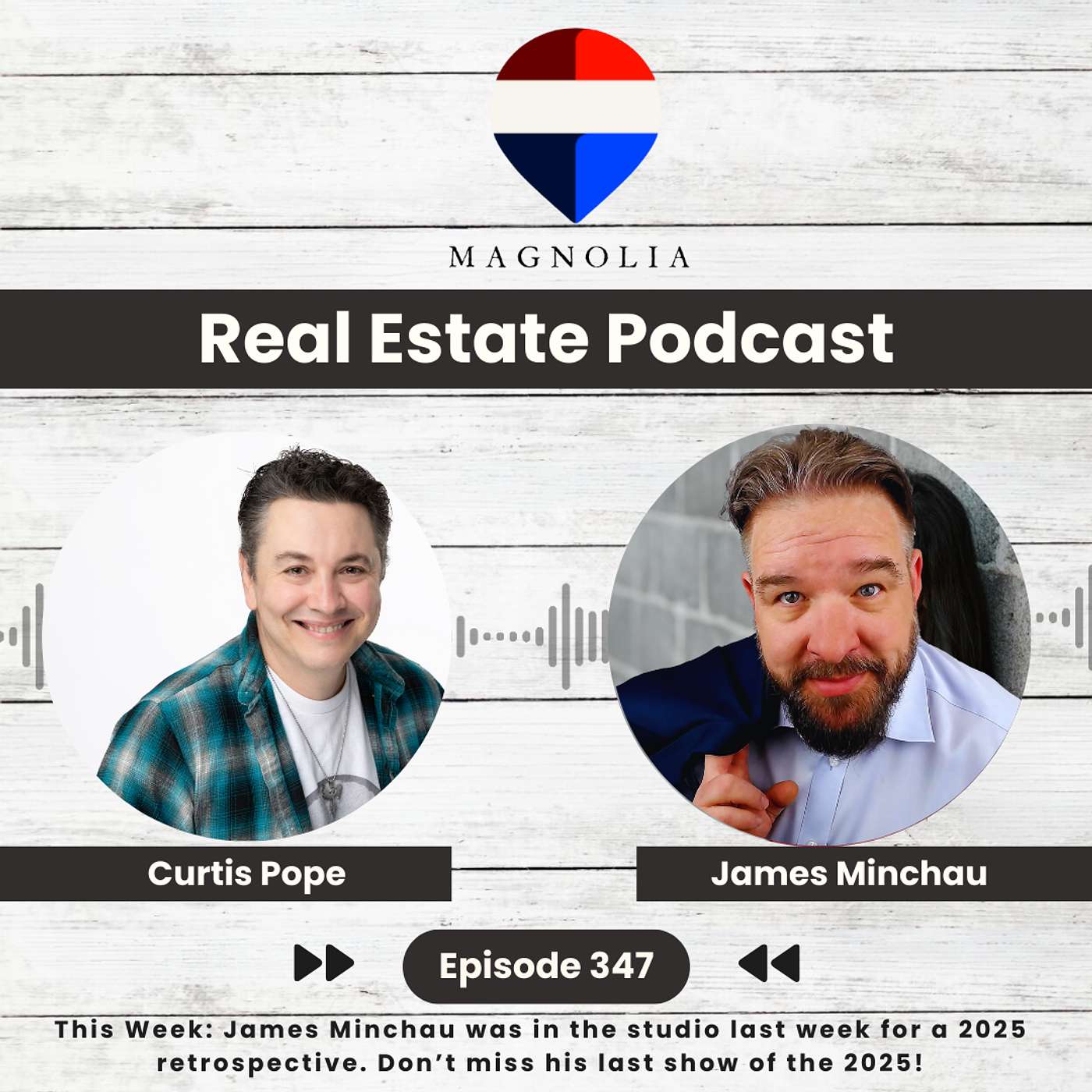 SEAS7 - 347 - James Minchau was back for his final show of the year! Don't miss his 2025 retrospective!