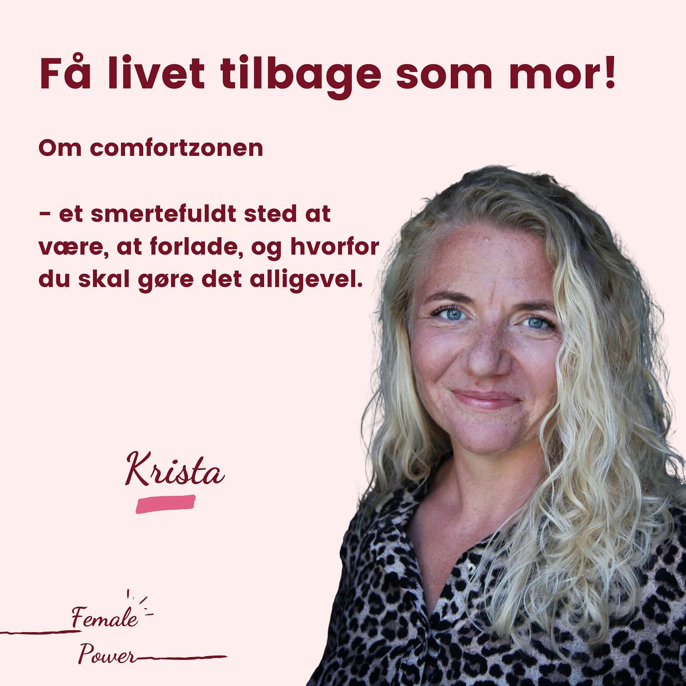 Få livet tilbage som mor!
