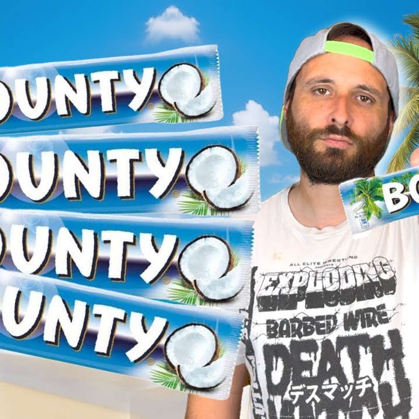 Trying Bounty Candy Bar for the First Time | Better Than Mounds?