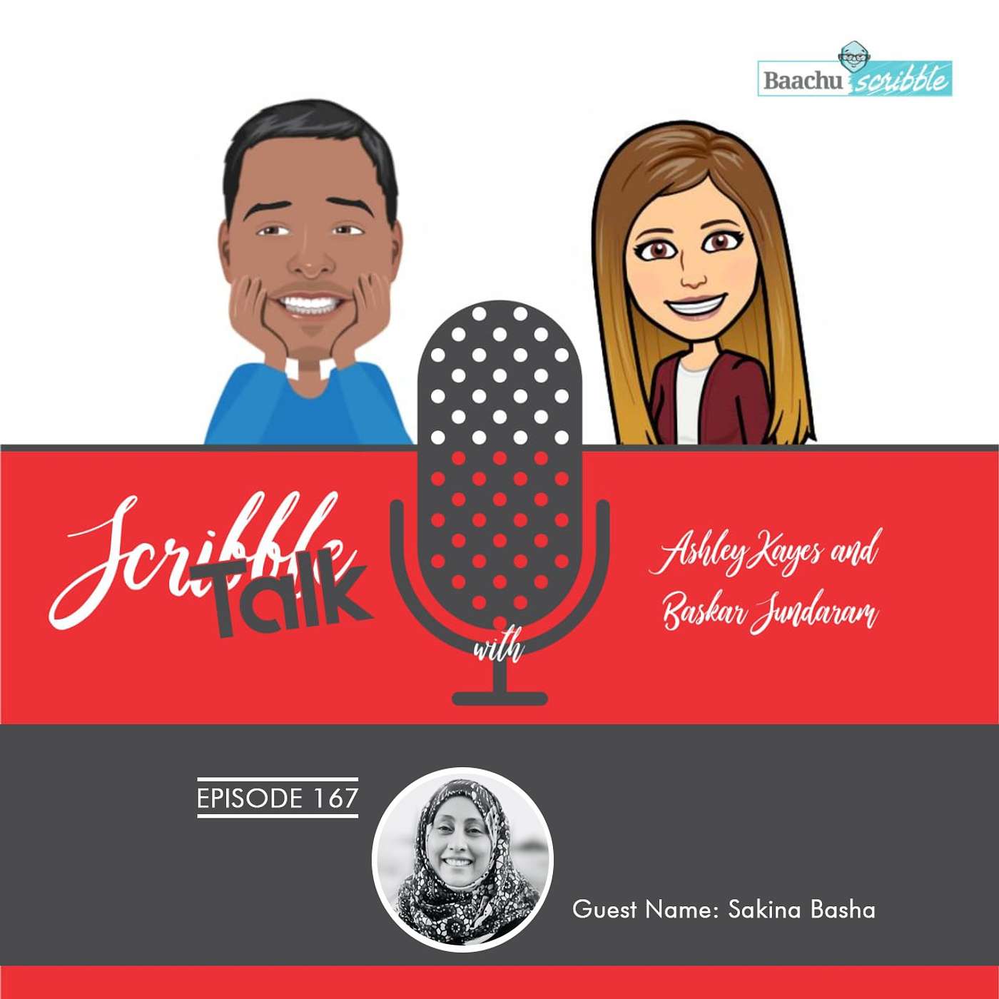 Scribble Talk Episode 168 with Sakina Basha (Arcade Games, APMP South Africa Chapter, Awards, Children’s story books, Illustration, Fast cars, Travelling, Research Papers, Non-fictional Books, Sci Fi Geek, Sticky Beans, Saki aka Saks, Love For Candy, Tale