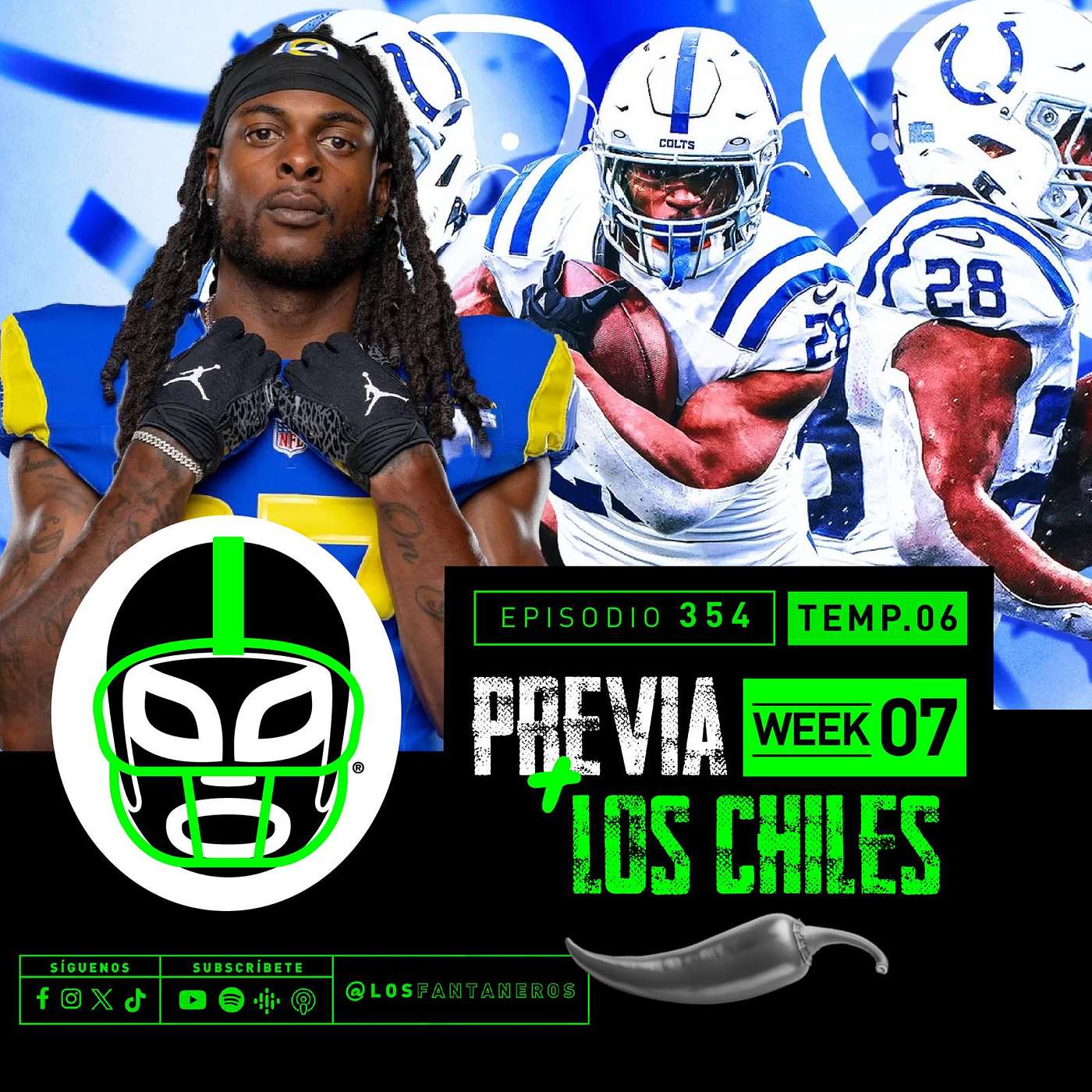 Los Matchups de la Semana 7 + Los Chiles Los Matchups de la Semana 7 + Los Chiles