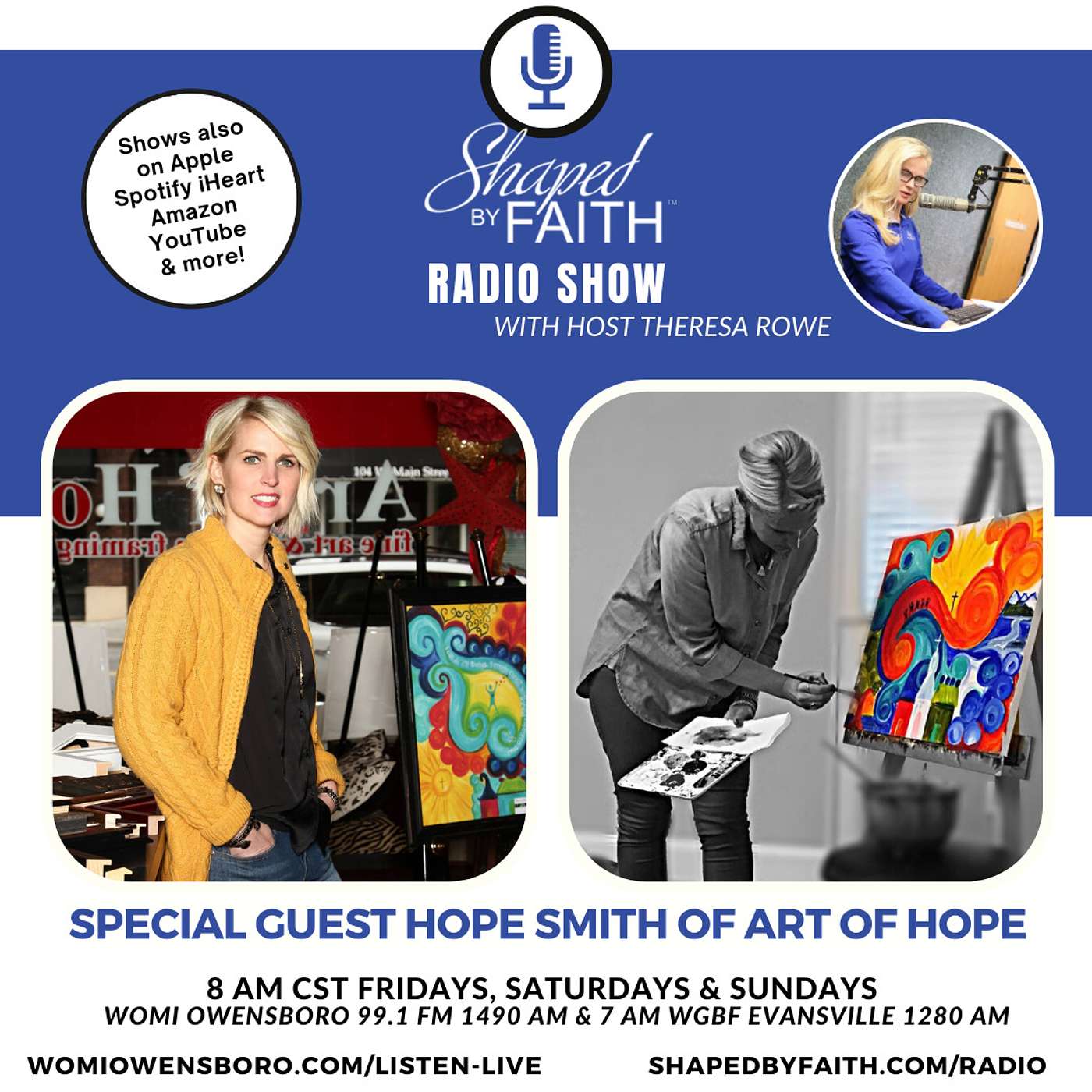 Shaped by Faith with Theresa Rowe