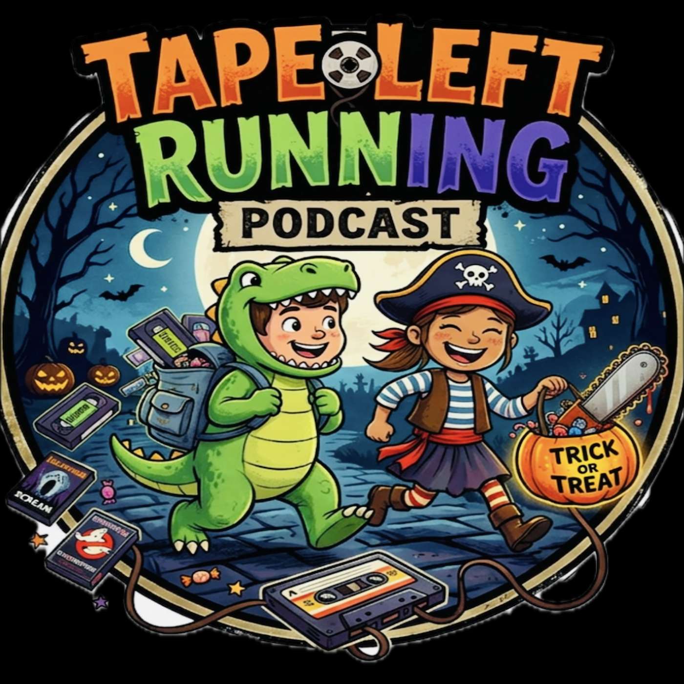 Tape Left Running