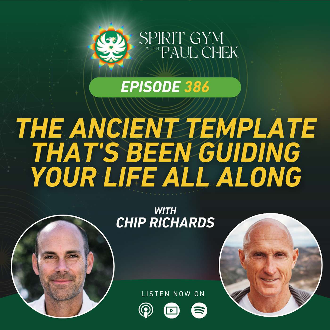 386 — The Ancient Template That's Been Guiding Your Life All Along With Chip Richards