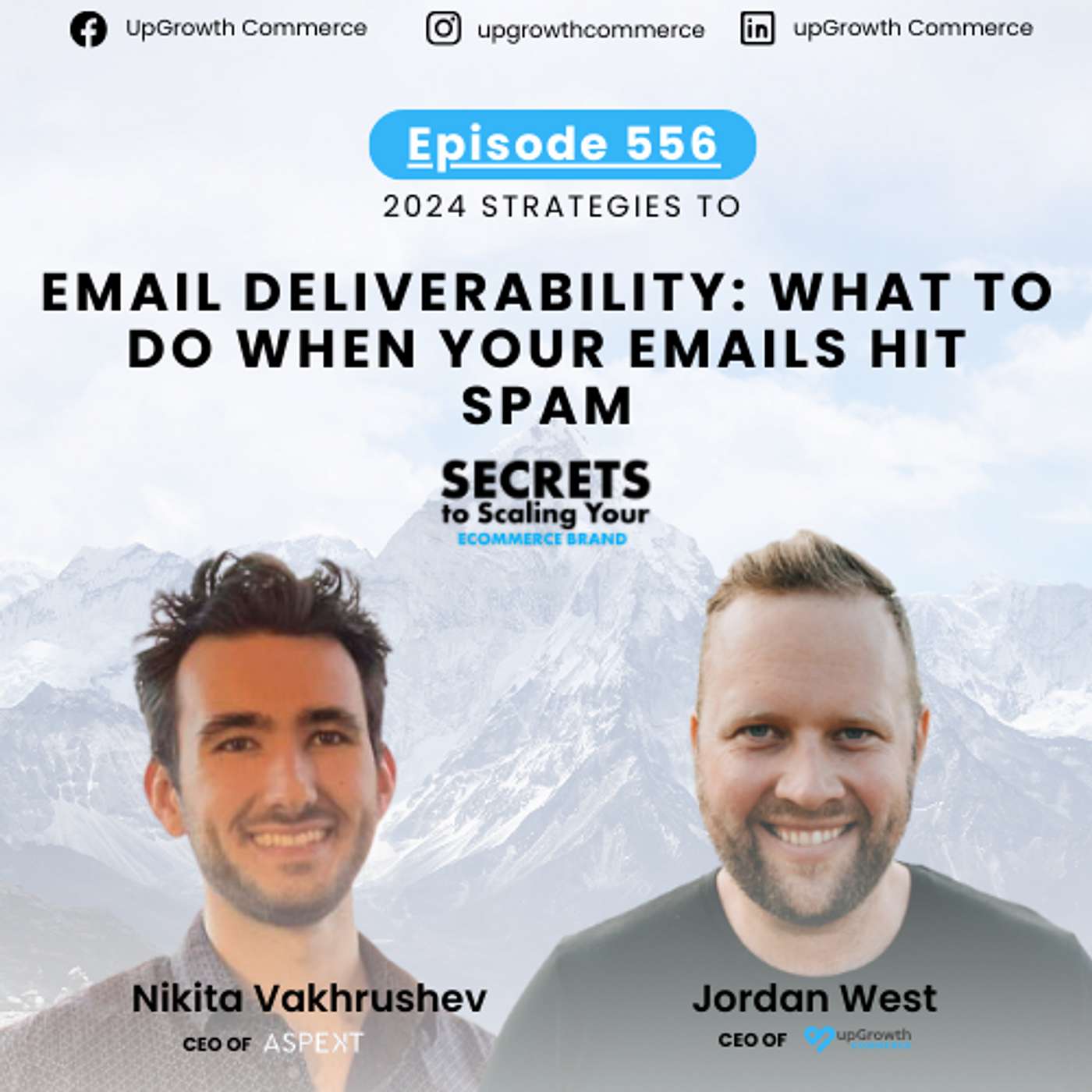 Ep 556: Email Deliverability: What To Do When Your Emails Hit Spam with Nikita Vakhrushev, ASPEKT