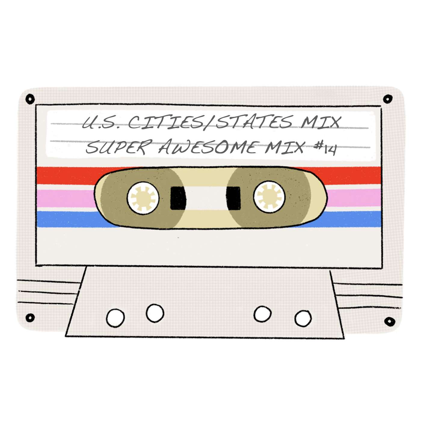Theme Mix: 12 song roadtrip mix from cities across the United States to celebrate July 4th (Mix #14, Season 1)