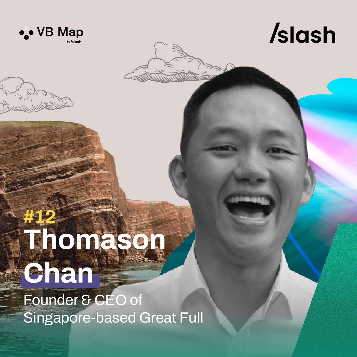 (#12) VB Map podcast: Success measurement criteria for co-founders, portfolio building and team philosophy for managing people: A conversation with the Founder & CEO of Great Full, Thomason Chan (#12) VB Map podcast: Success measurement criteria for co-founders, portfolio building and team philosophy for managing people: A conversation with the Founder & CEO of Great Full, Thomason Chan