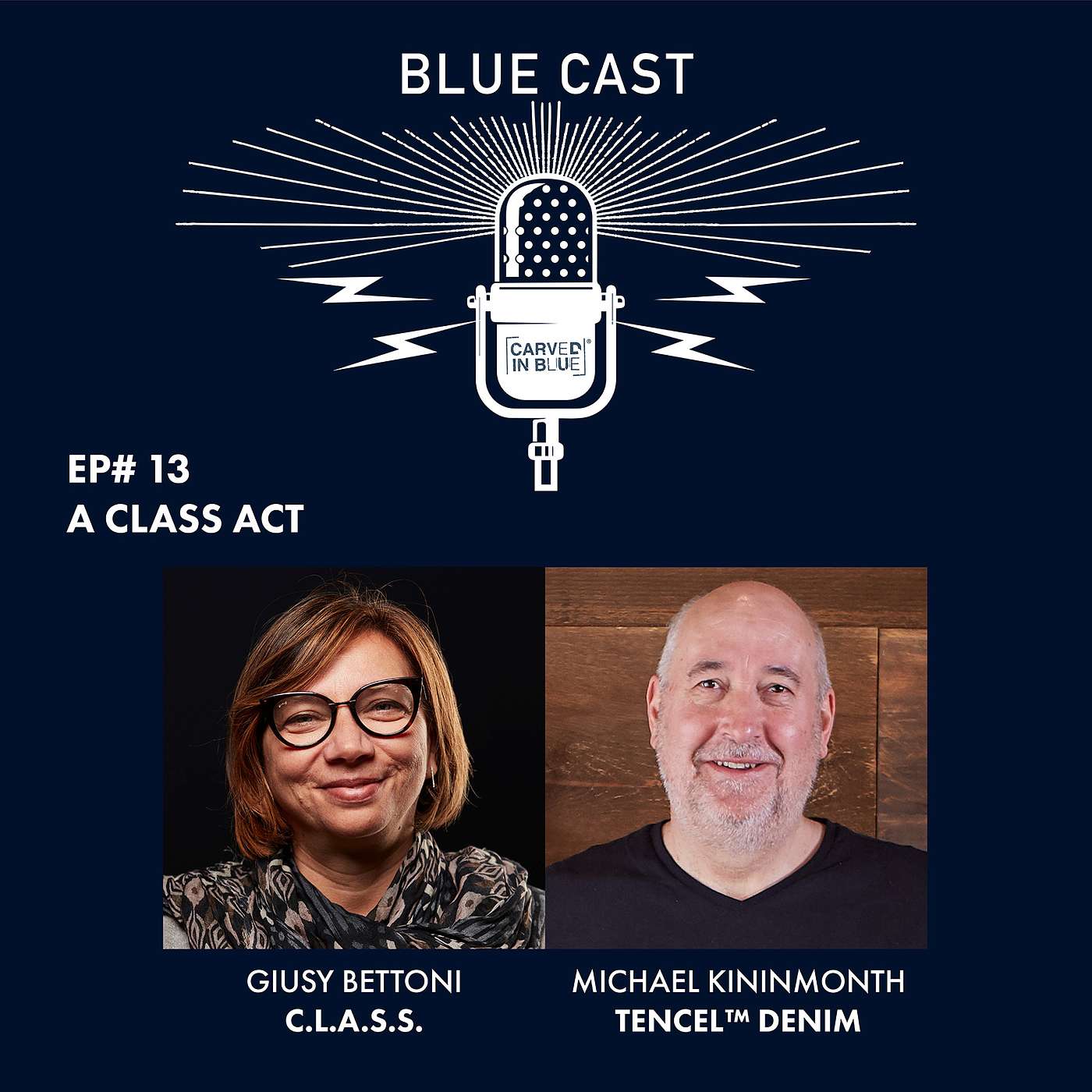 BLUE CAST by TENCEL™  / CARVED IN BLUE®