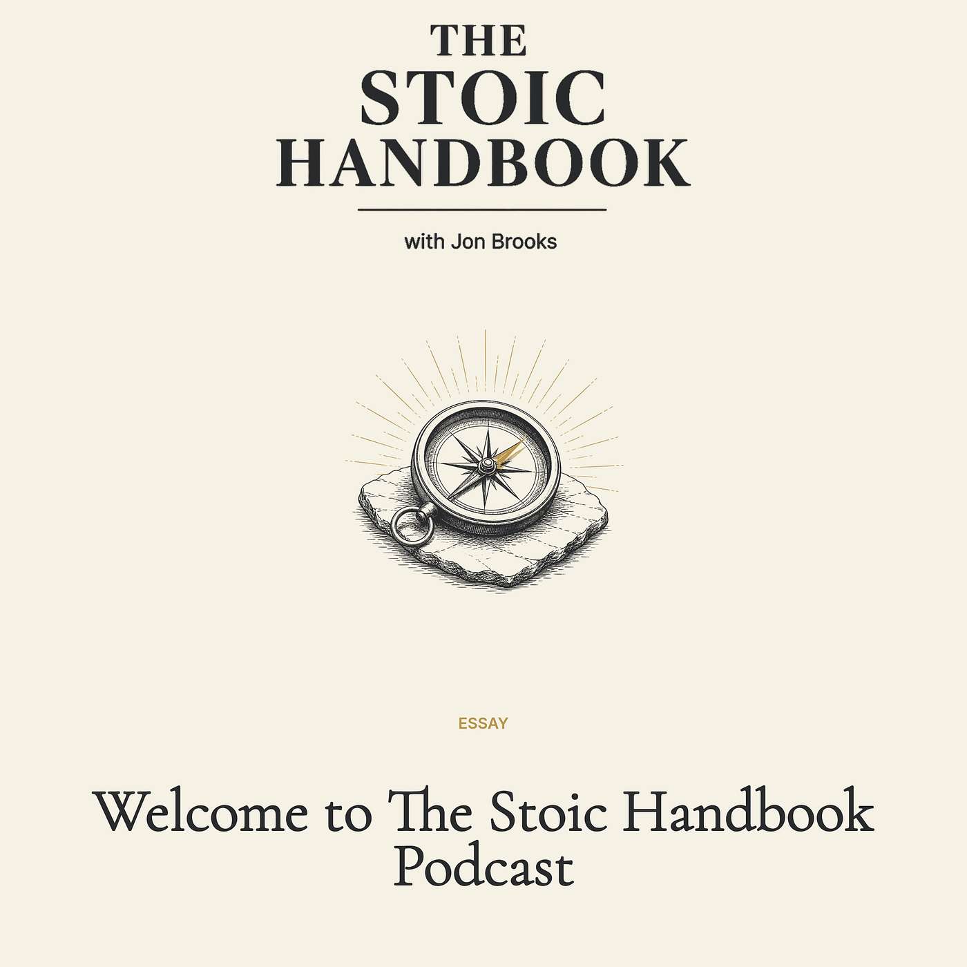 Welcome to The Stoic Handbook Podcast episode artwork