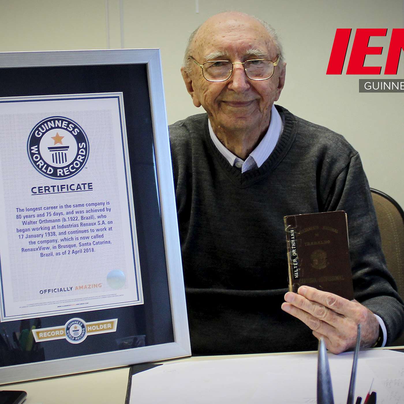 Man Sets Record for Longest Tenure at a Company