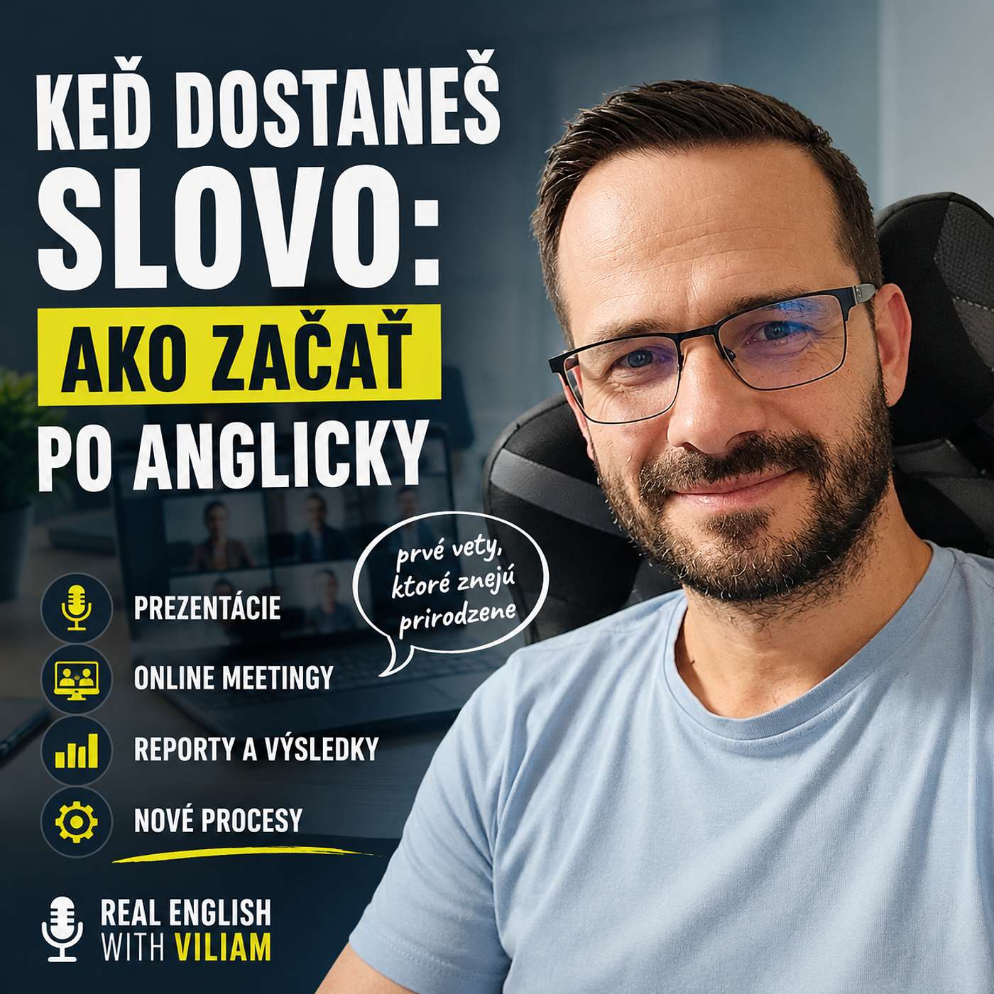 Keď dostaneš slovo: ako začať po anglicky