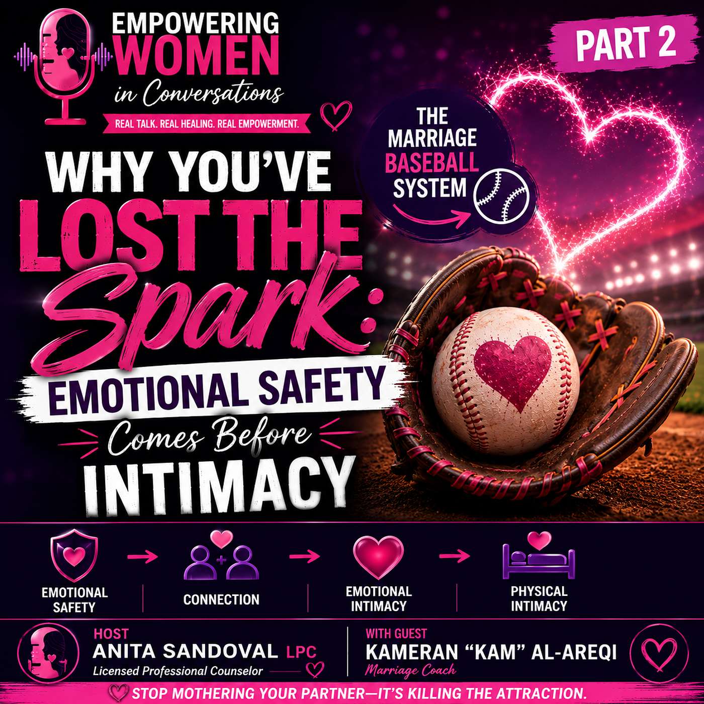 Why You’ve Lost the Spark: Emotional Safety Comes Before Intimacy | Kameran “Kam” Al-Areqi — Part 2