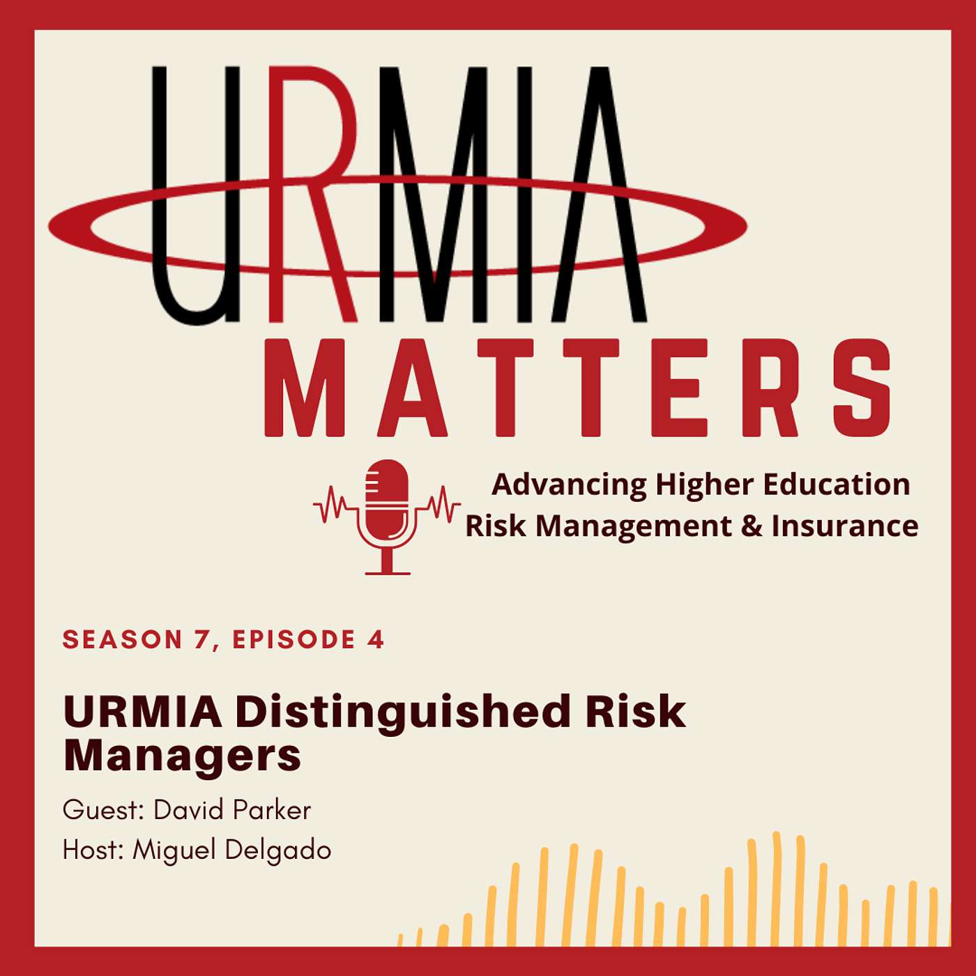 URMIA DRM Award Winner David Parker