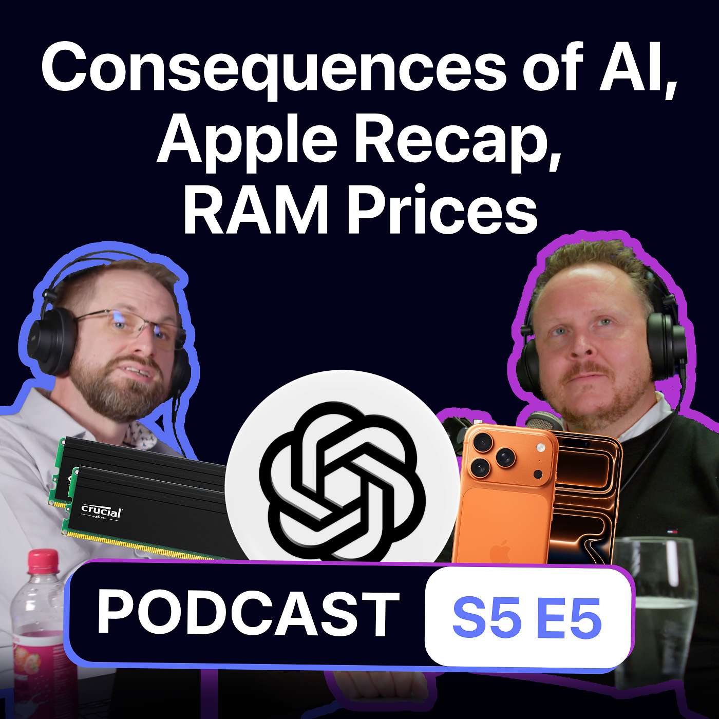 S5 E5 - Consumers Fight Back Against AI; Apple Releases; RAM Prices