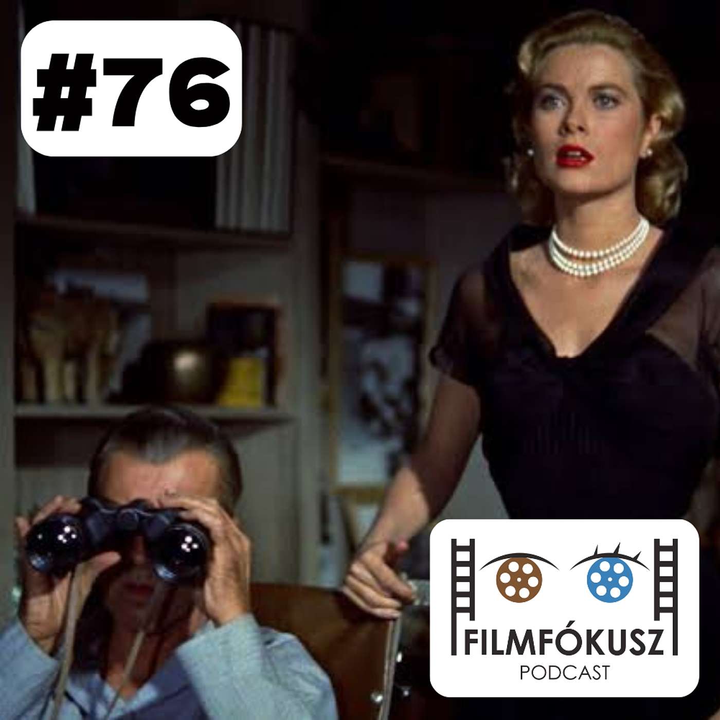 FilmFókusz #76 - Hátsó ablak (Rear Window, 1954) episode artwork