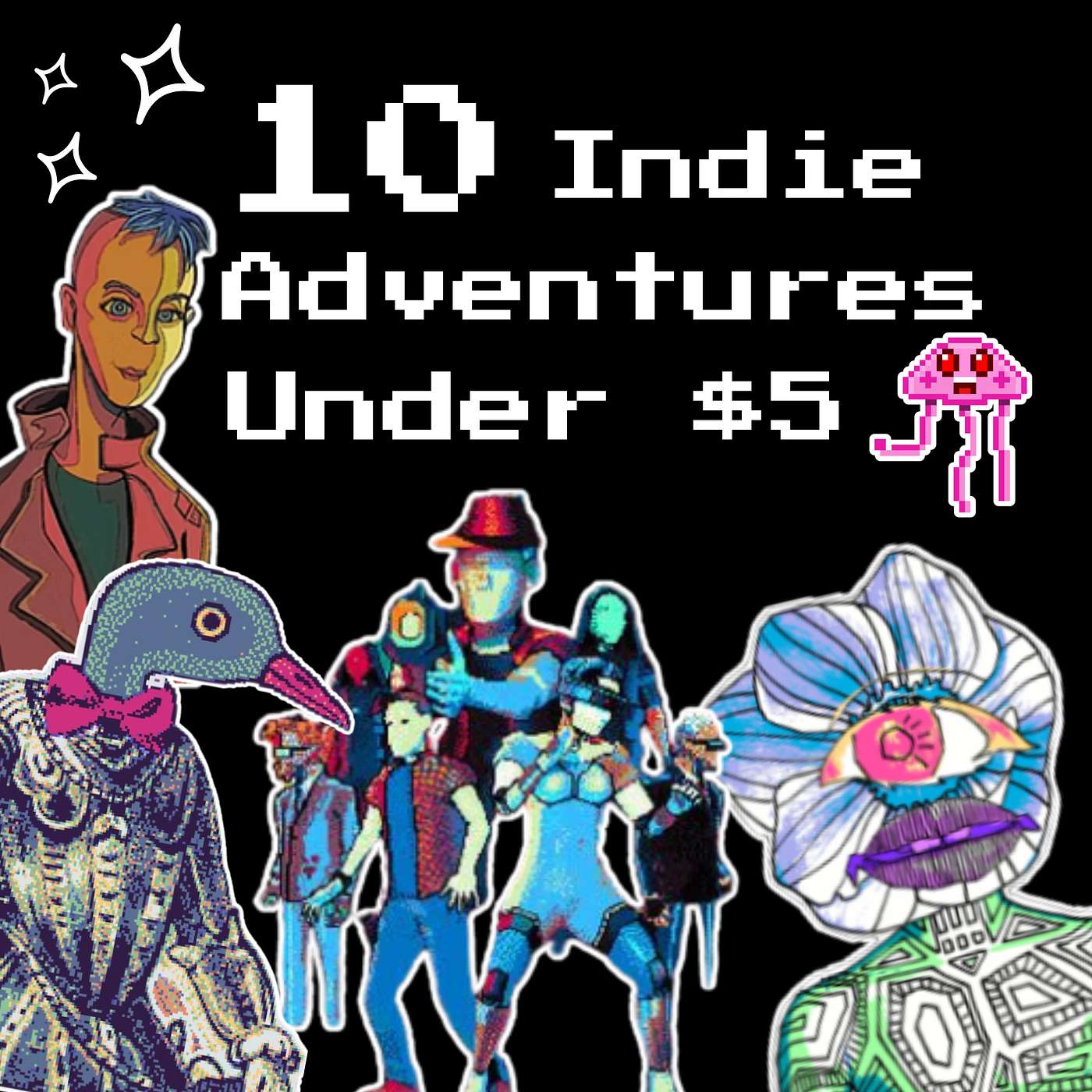 10 Indie Adventures for Under $5 episode artwork