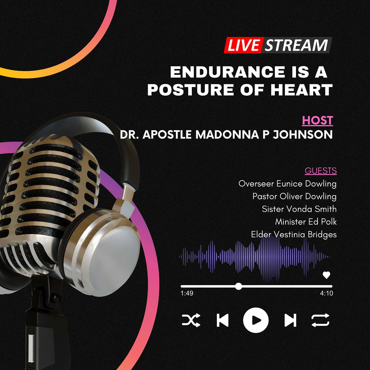 Endurance is a Posture of Heart