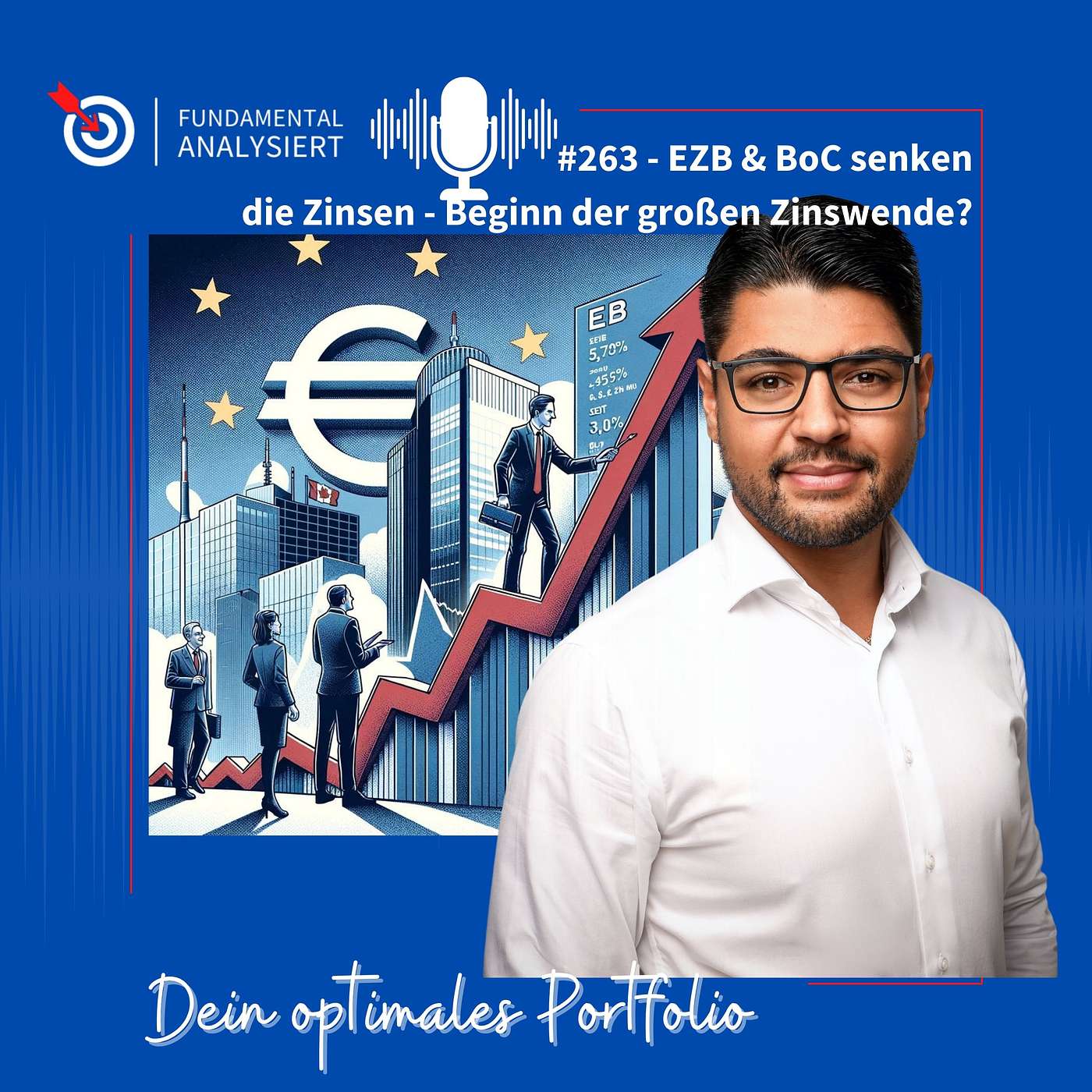 Folge 263 - EZB & Bank of Canada senken die Zinsen - Beginn der großen Zinswende?