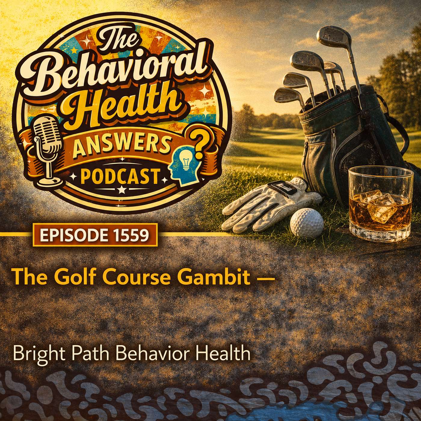 Episode 1559: The Golf Course Gambit | Bright Path Behavior Health episode artwork