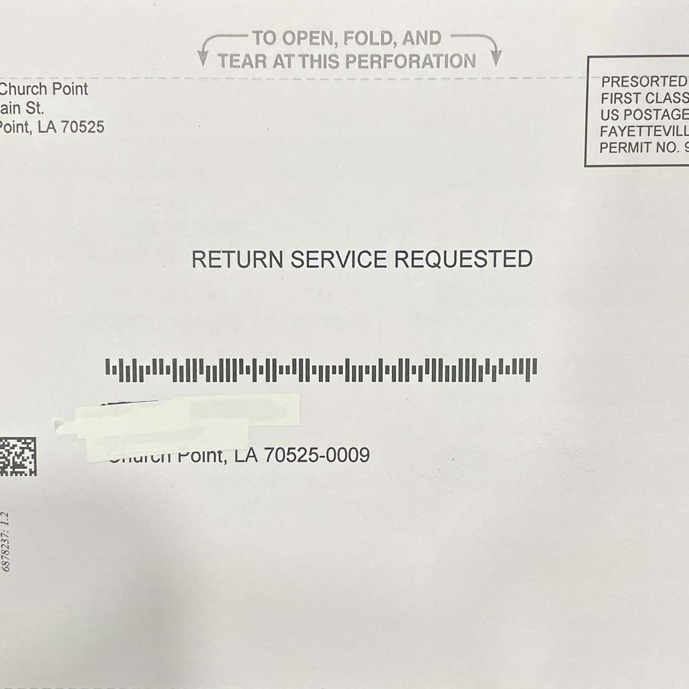 Mayor Spanky explains the new design and more secure water bill episode artwork