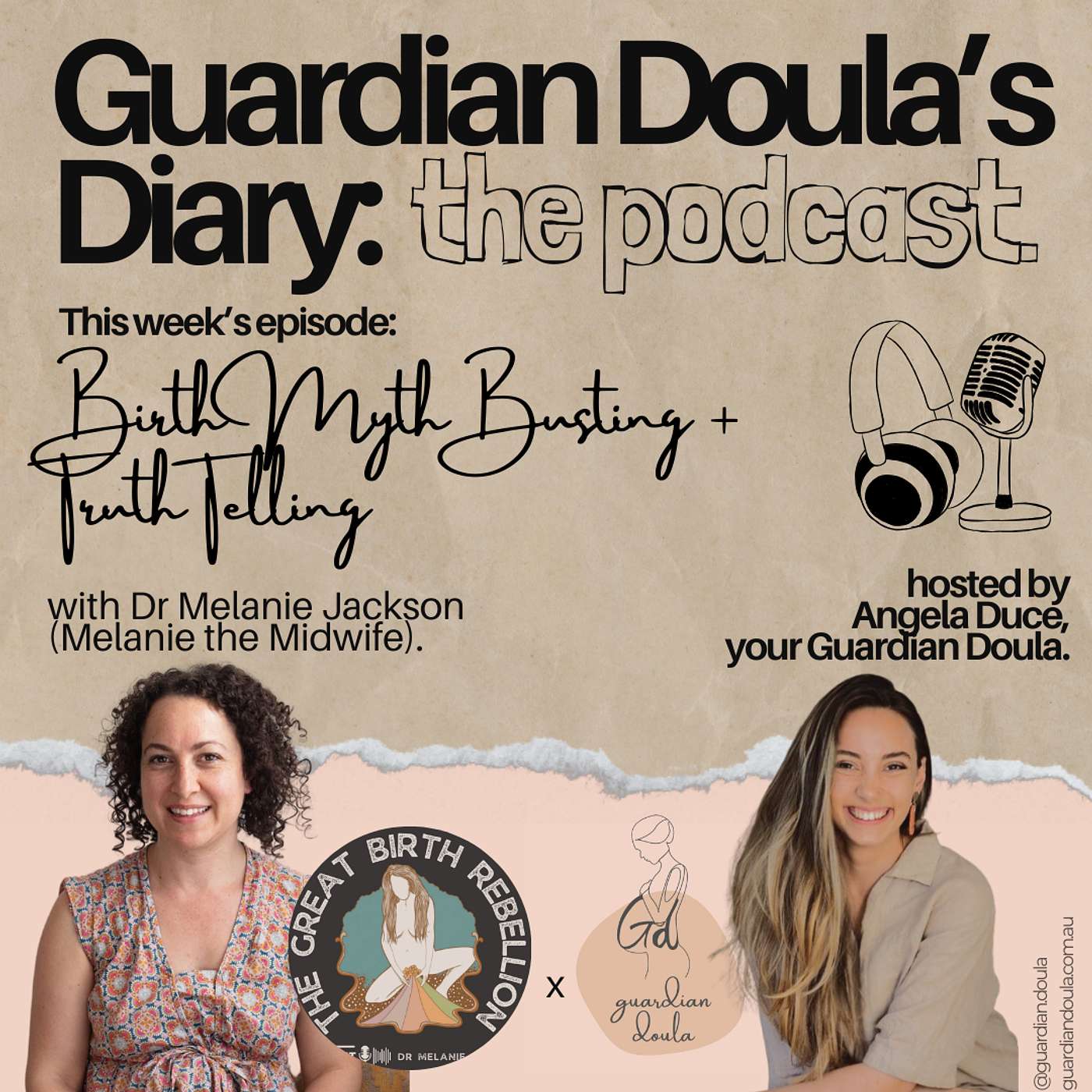 Episode 15: Birth Myth Busting w/ Melanie The Midwife, from the Great Birth Rebellion Episode 15: Birth Myth Busting w/ Melanie The Midwife, from the Great Birth Rebellion
