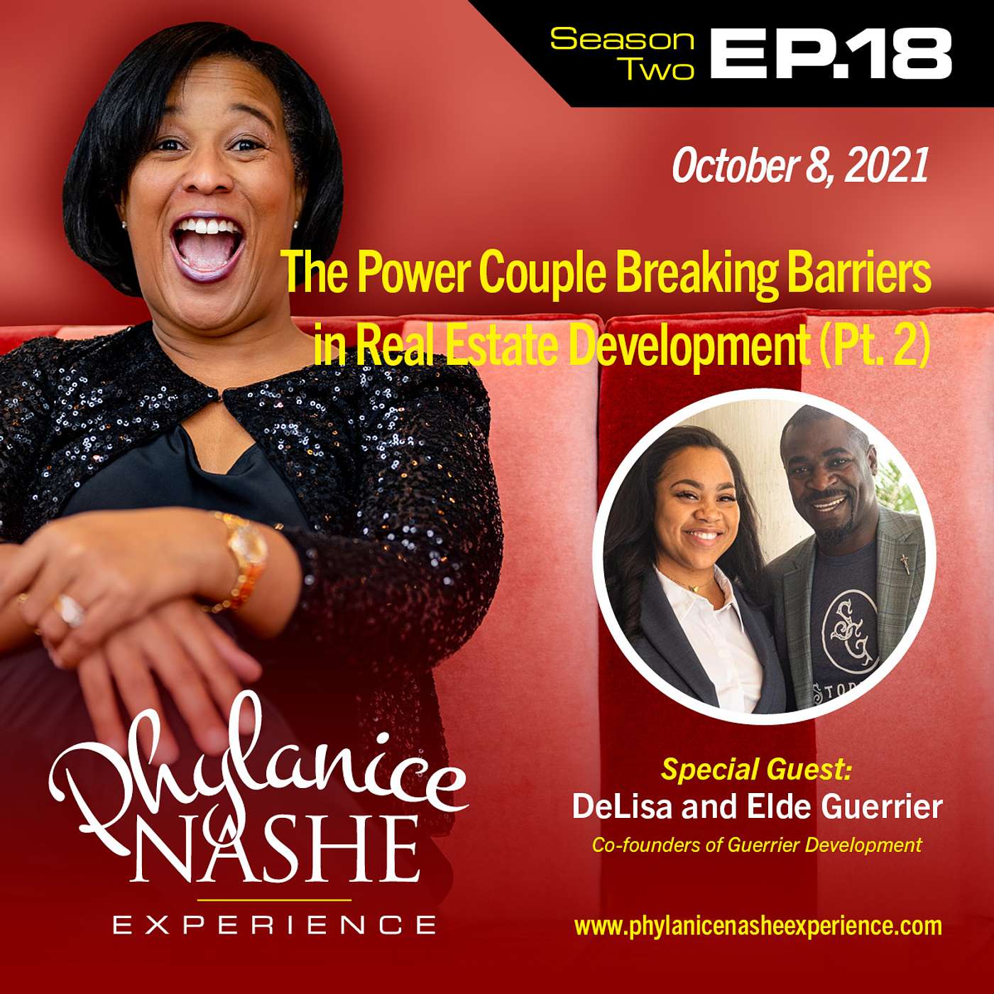 The Power Couple Breaking Barriers in Real Estate Development (Pt. 2) | w/Guerrier Development co-founders, DeLisa and Elde Guerrier