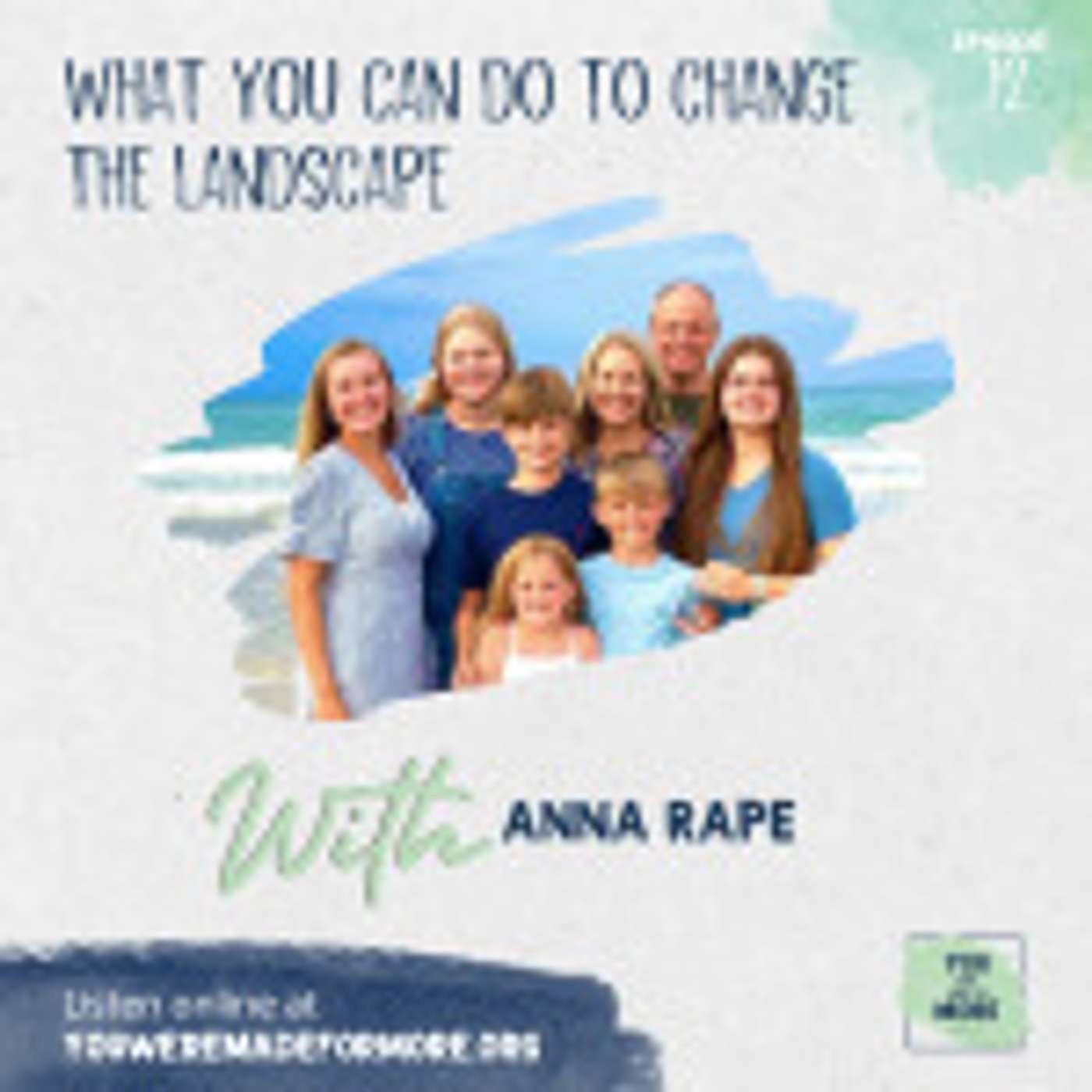 Episode 72: What You Can Do To Change the Landscape (With Anna Rape)