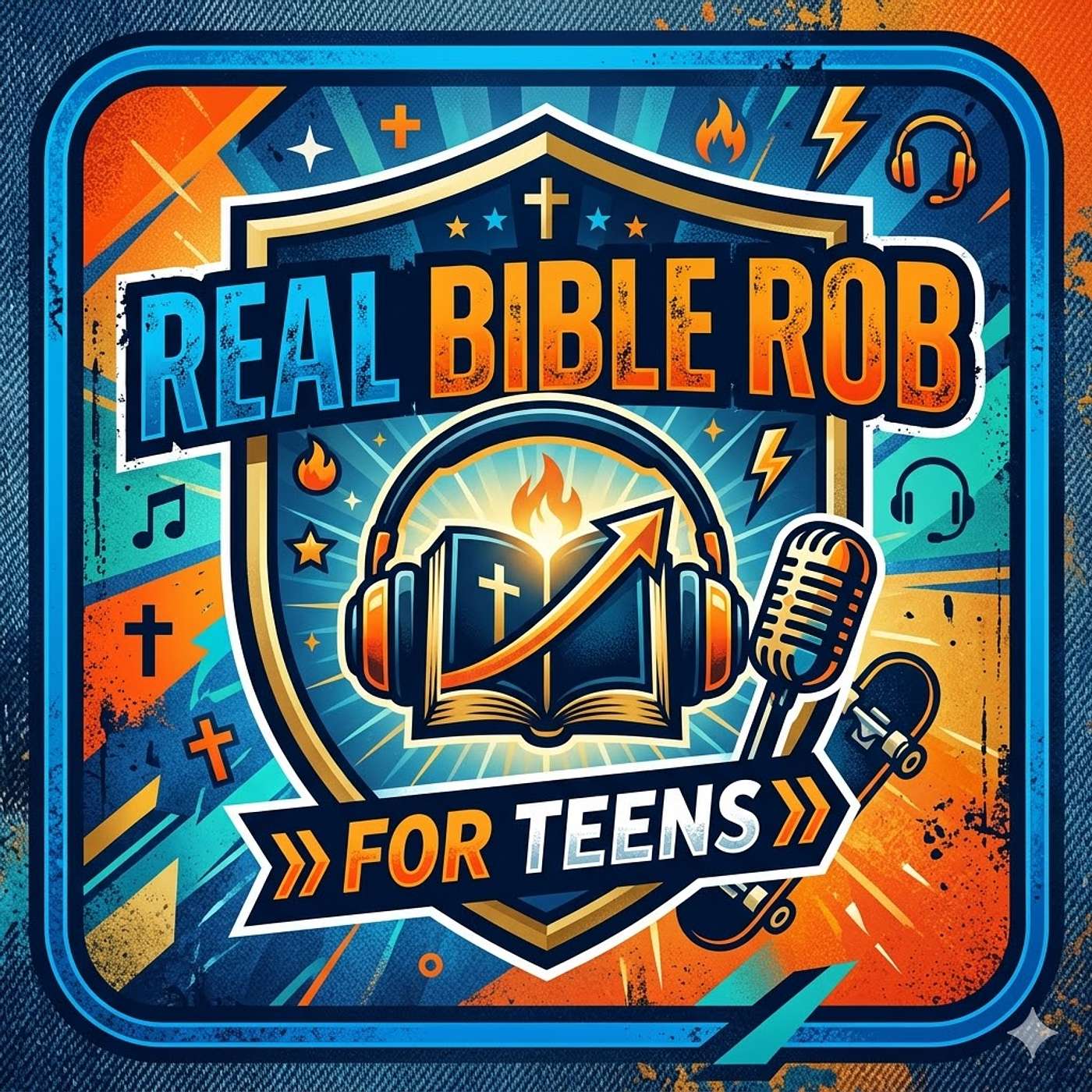 Real Bible Rob for Teens - Inclusive and Affirming Christianity Minister Rob Christ Podcast