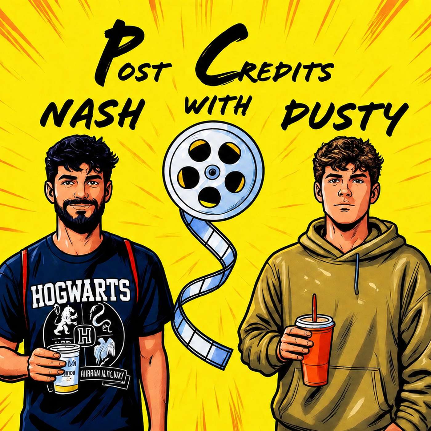 Post credits with Nash and dusty
