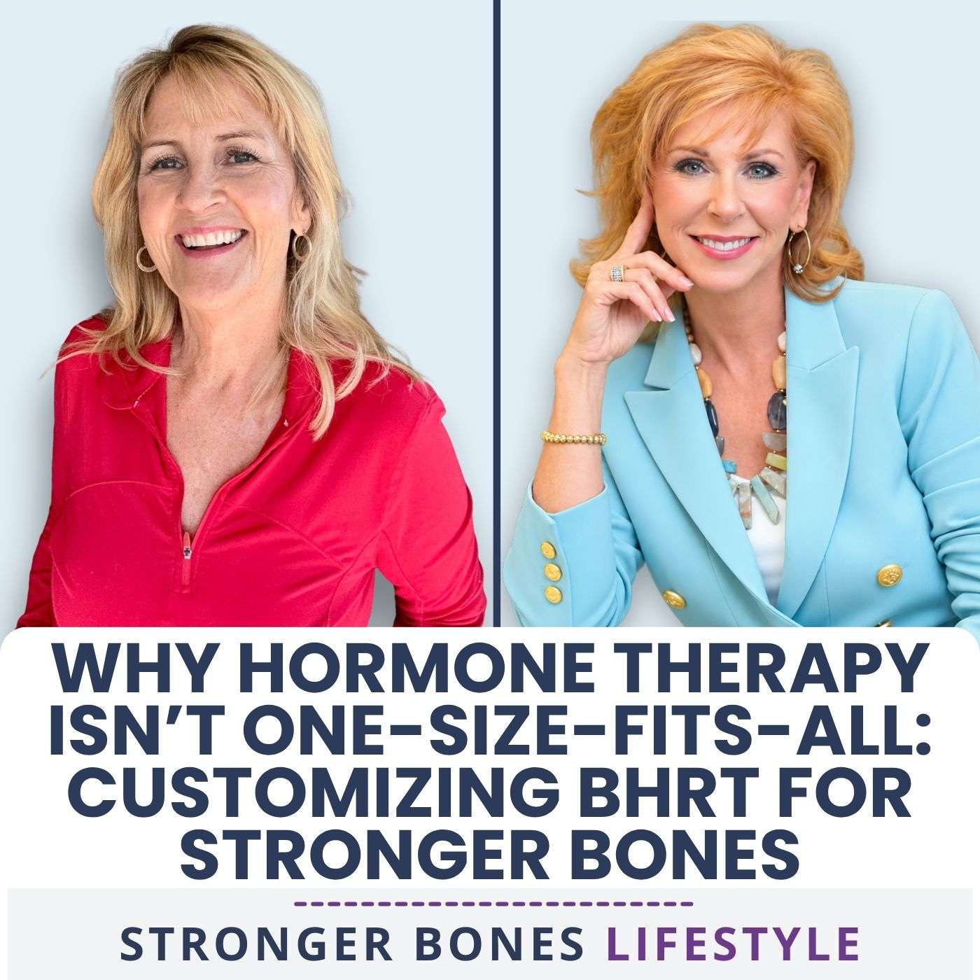 Why Hormone Therapy Isn't One-Size-Fits-All: Customizing BHRT for Stronger Bones | Lori Finlay